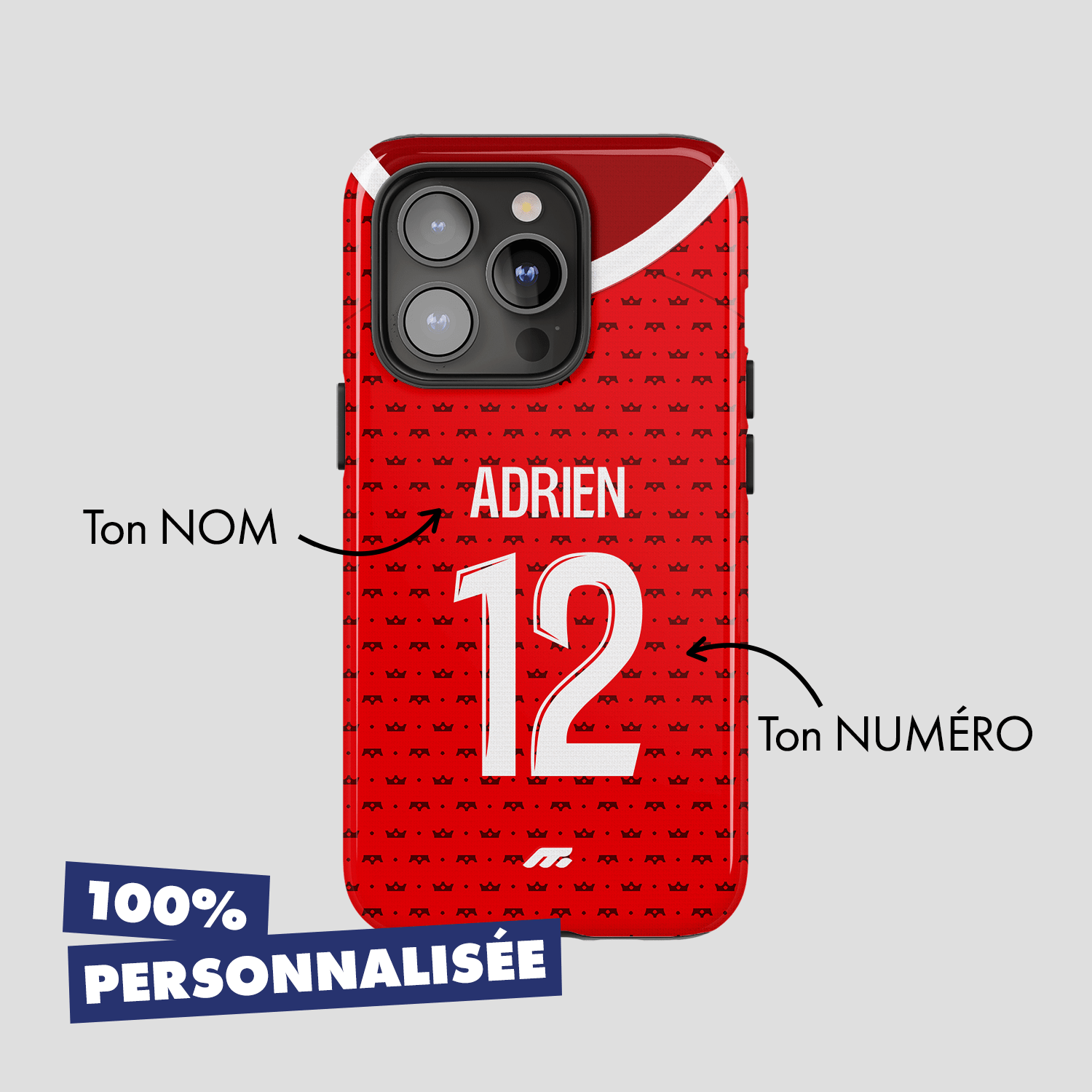 Coque Stade de Reims football personnalisable pour téléphone