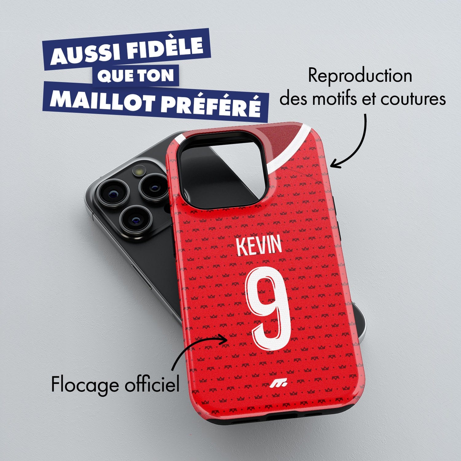 Coque Stade de Reims football personnalisable pour téléphone