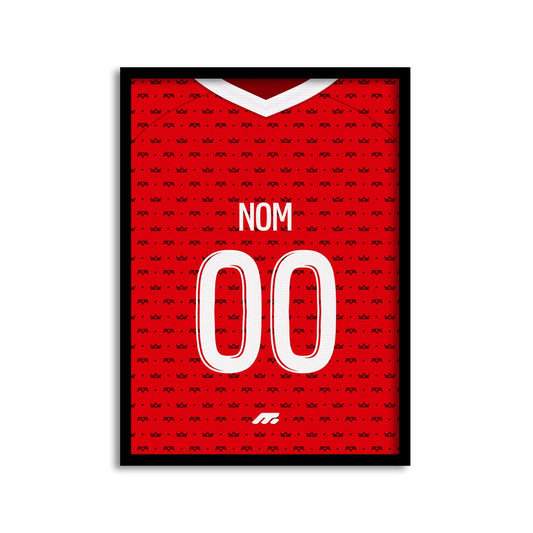 Affiche Stade de Reims football personnalisable à imprimer