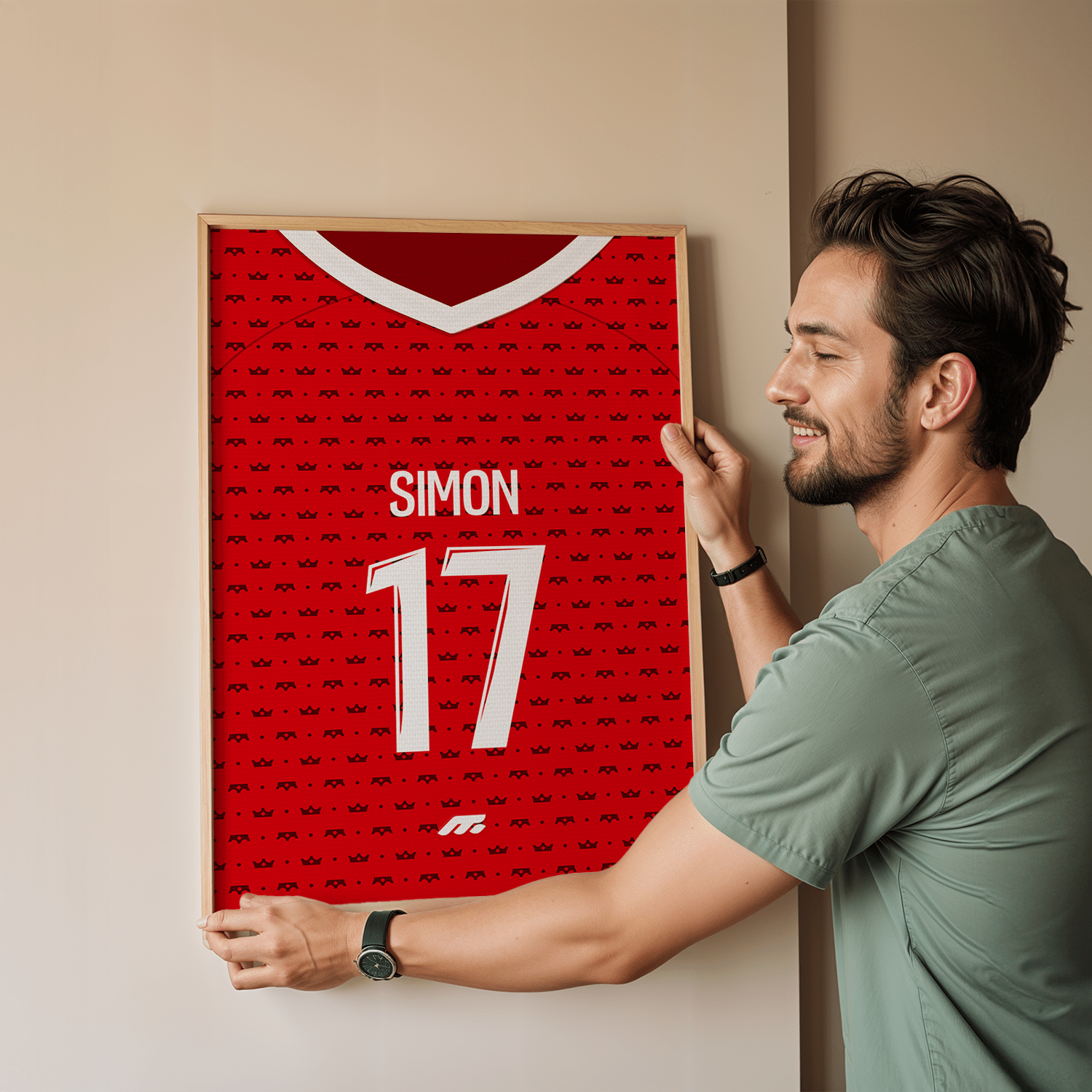 Affiche Stade de Reims football personnalisable à imprimer