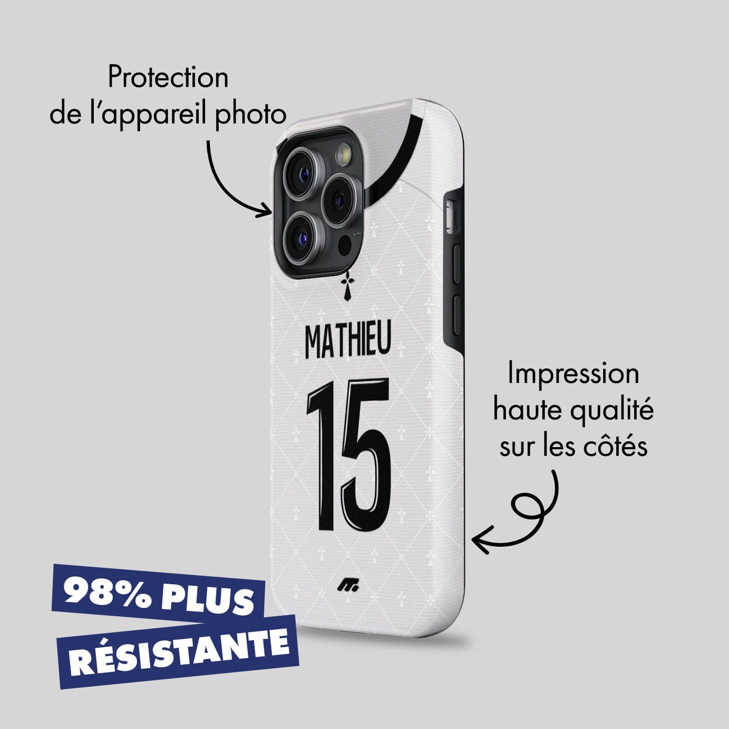 Coque de téléphone RENNES personnalisable pour téléphone