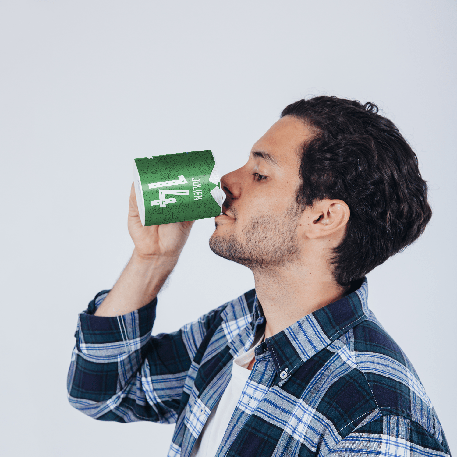 Mug AS Saint-Etienne football personnalisable