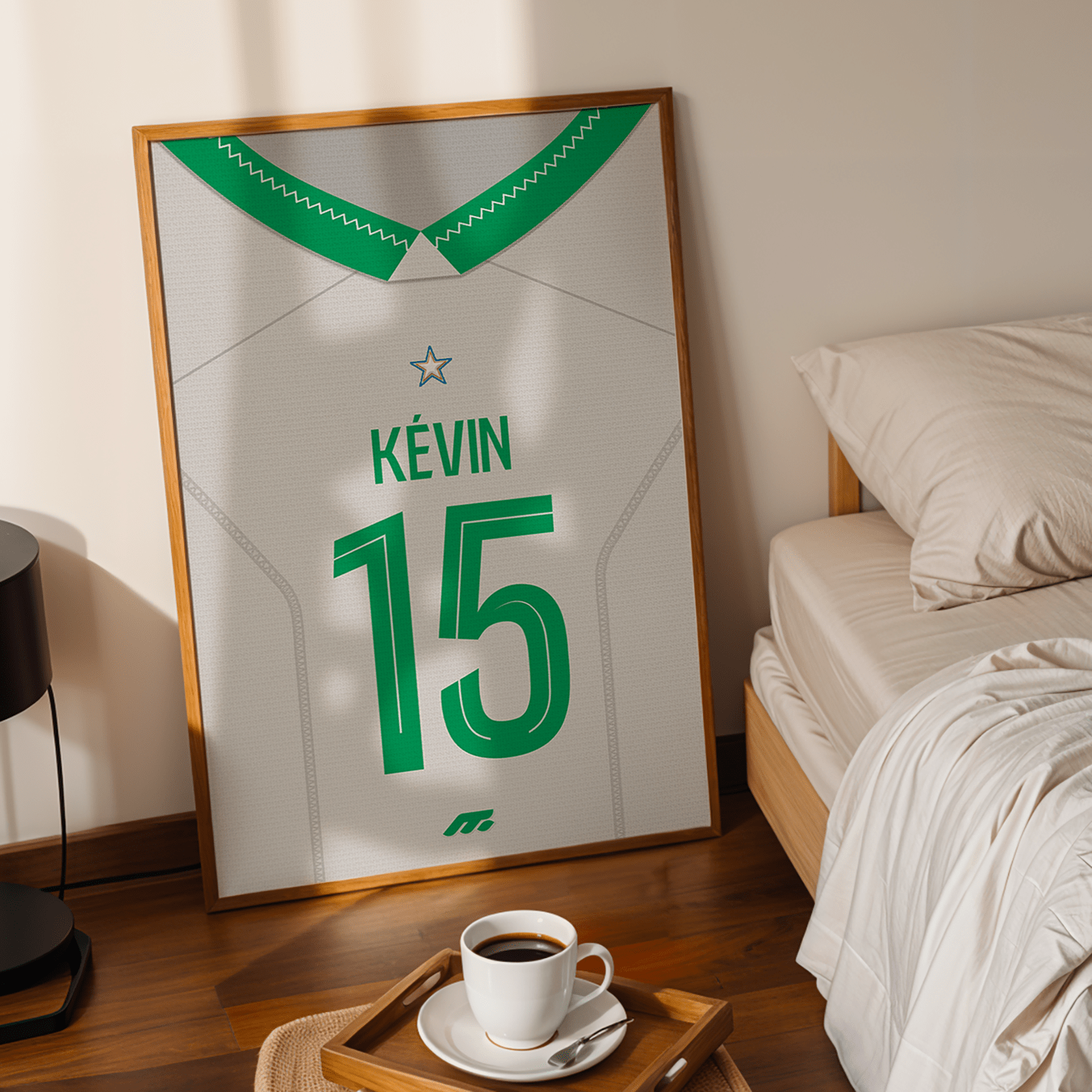 Affiche SAINT-ETIENNE football personnalisable à imprimer