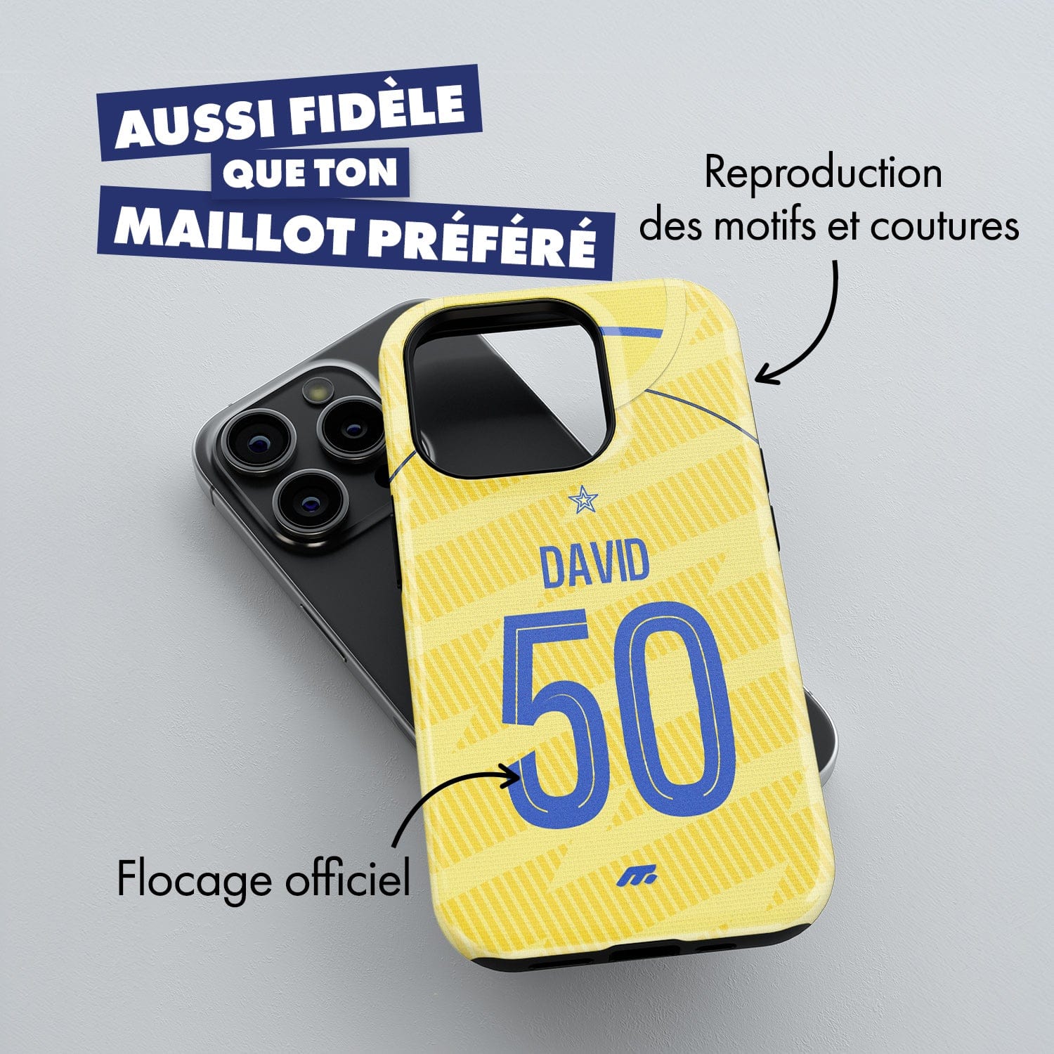 Coque de téléphone SAINT-ETIENNE personnalisable pour téléphone