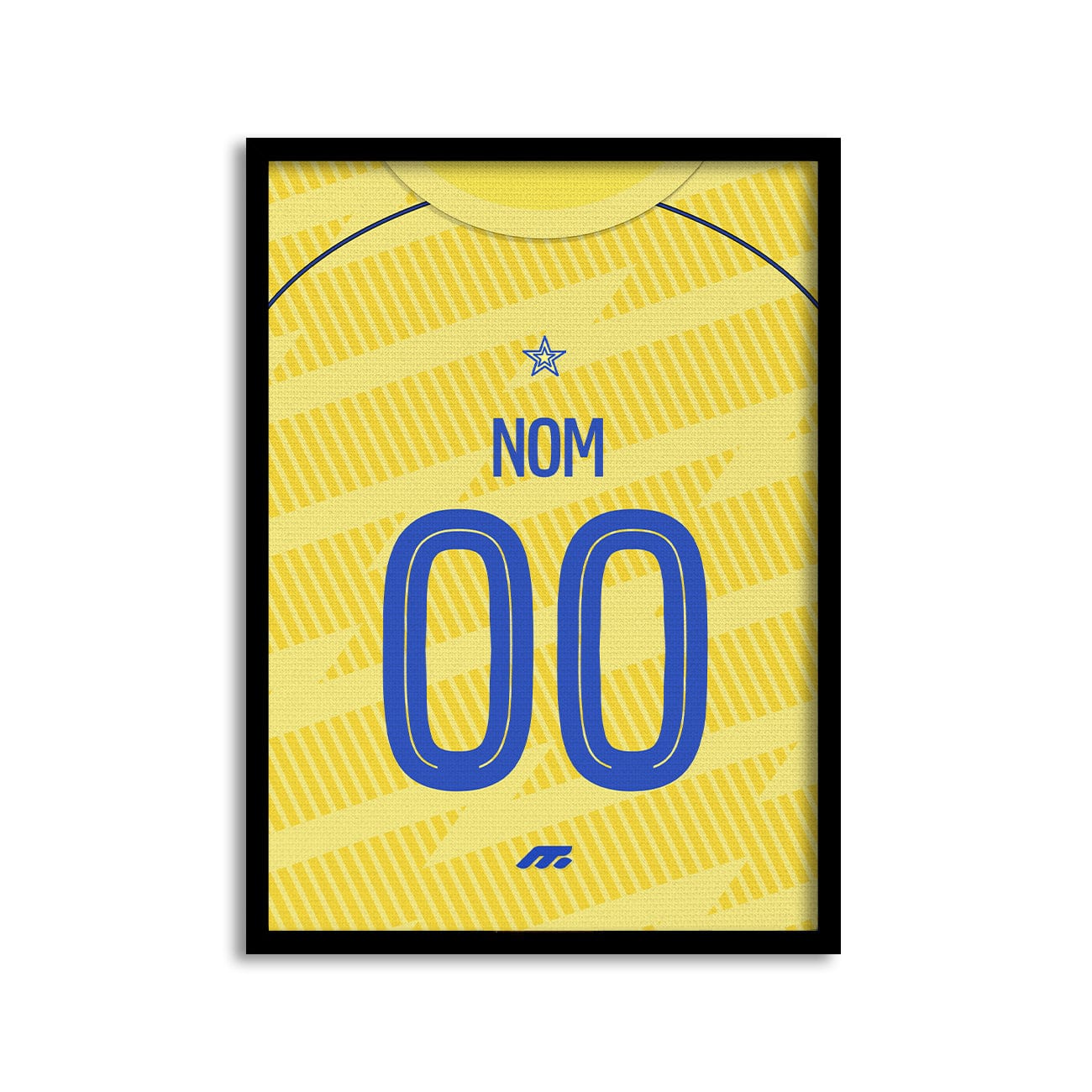 Affiche SAINT-ETIENNE football personnalisable à imprimer