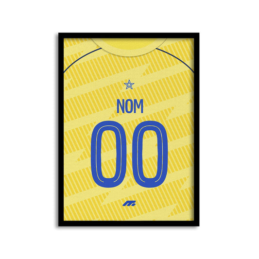 Affiche SAINT-ETIENNE football personnalisable à imprimer