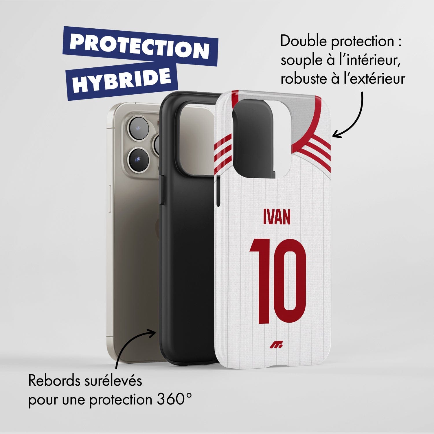 Coque de téléphone TOTTENHAM personnalisable pour téléphone