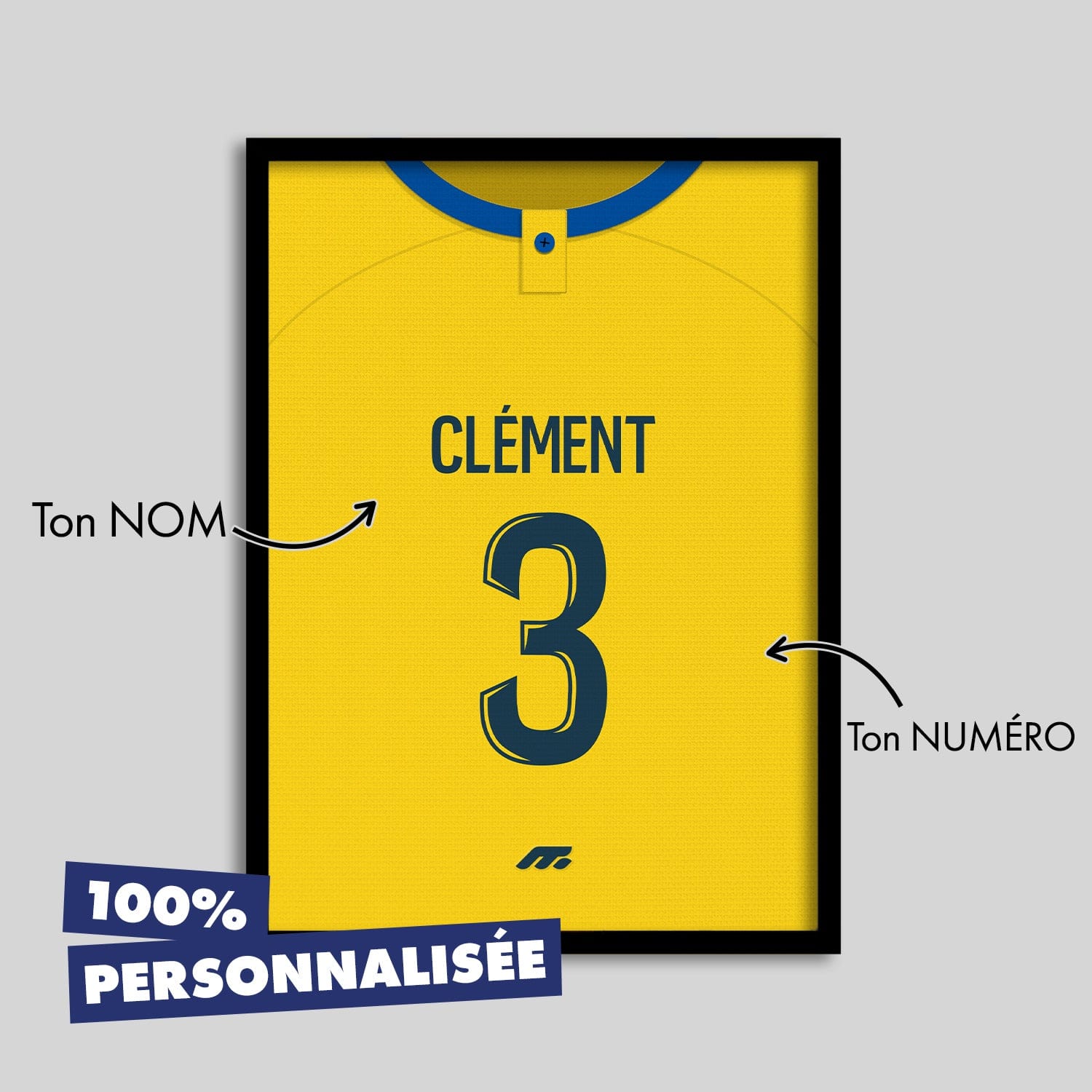 Affiche SOCHAUX football personnalisable à imprimer