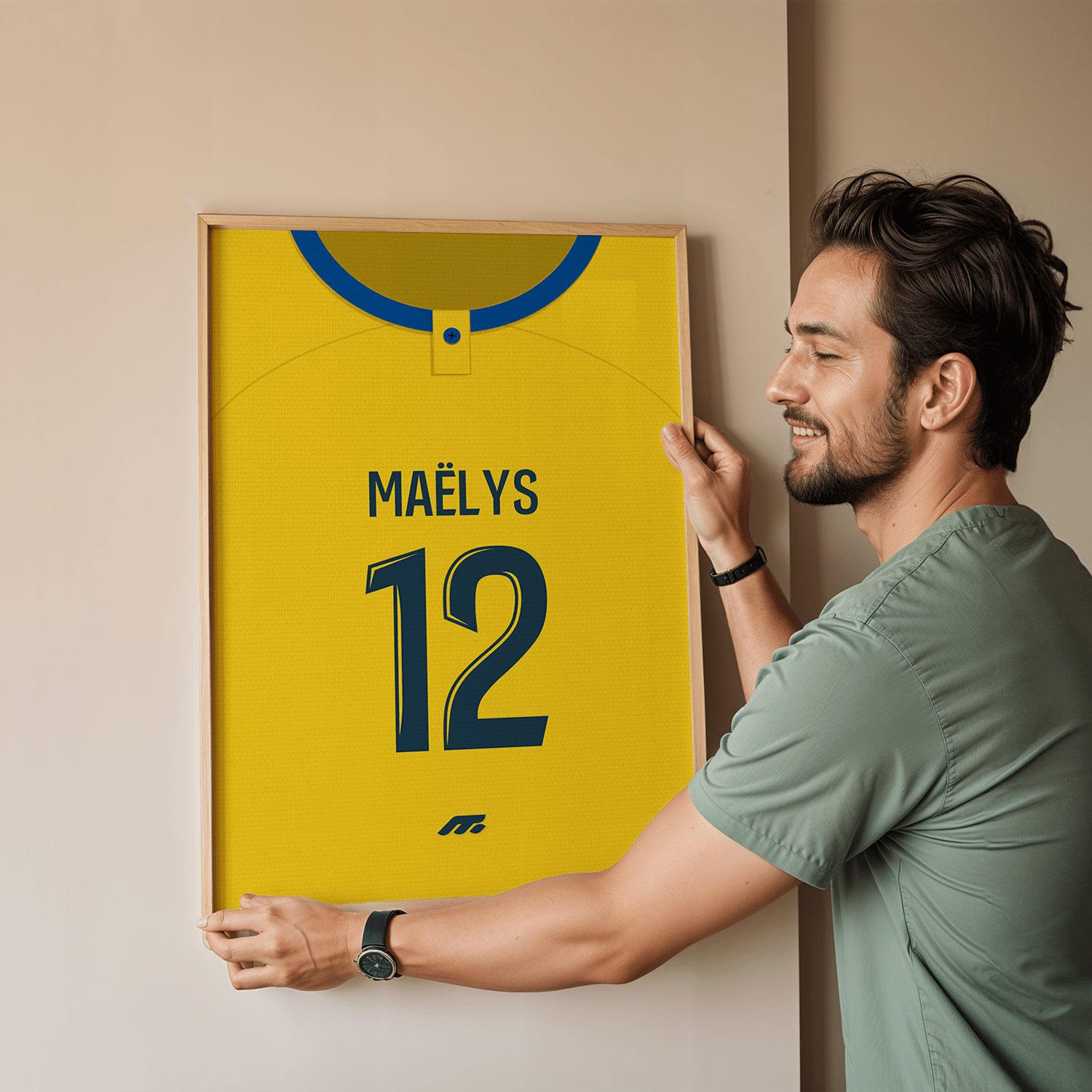 Affiche SOCHAUX football personnalisable à imprimer