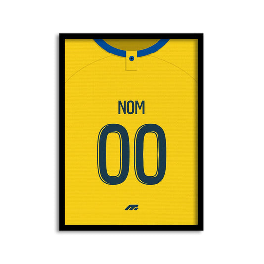 Affiche SOCHAUX football personnalisable à imprimer