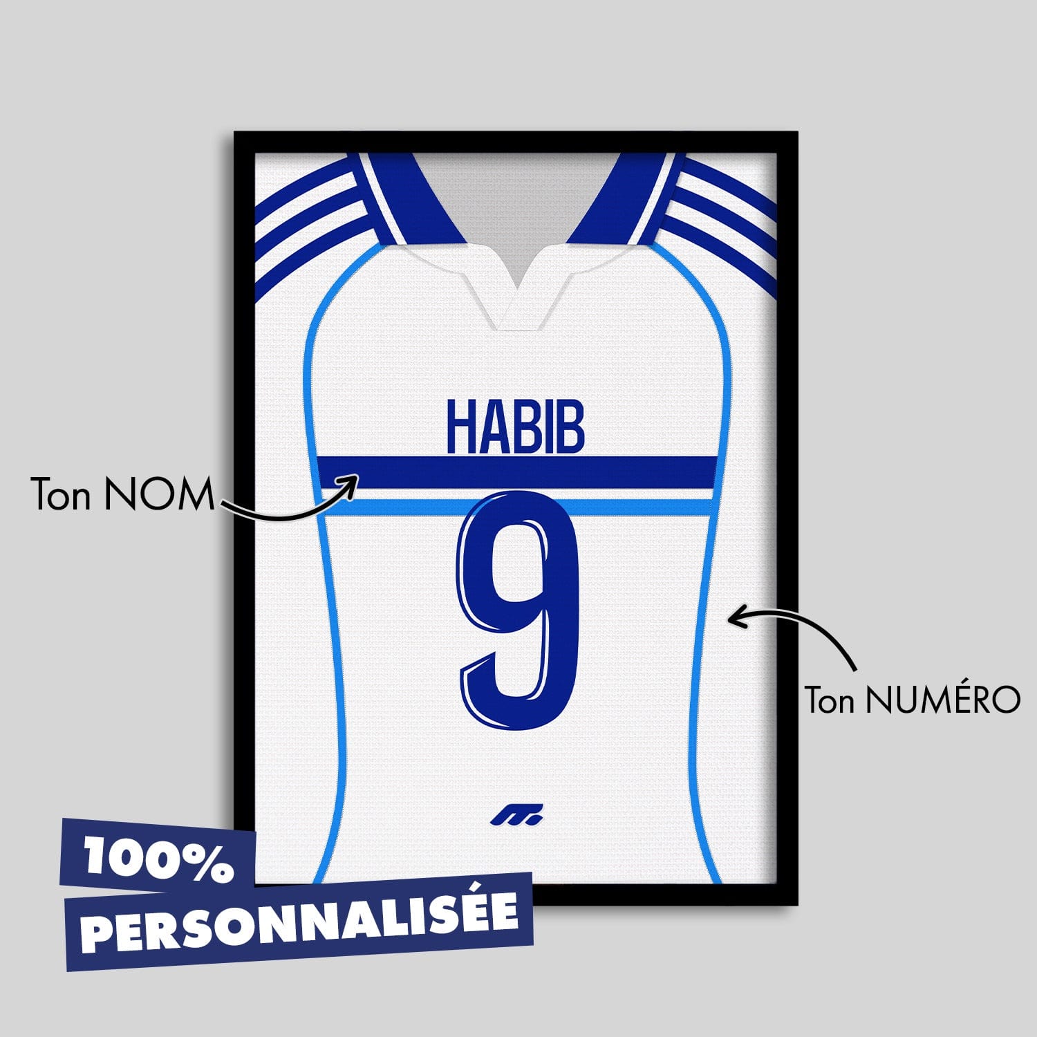 Affiche STRASBOURG football personnalisable à imprimer