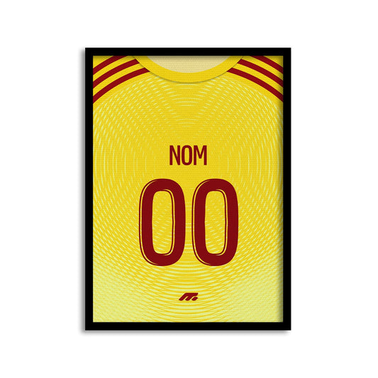 Affiche STRASBOURG football personnalisable à imprimer