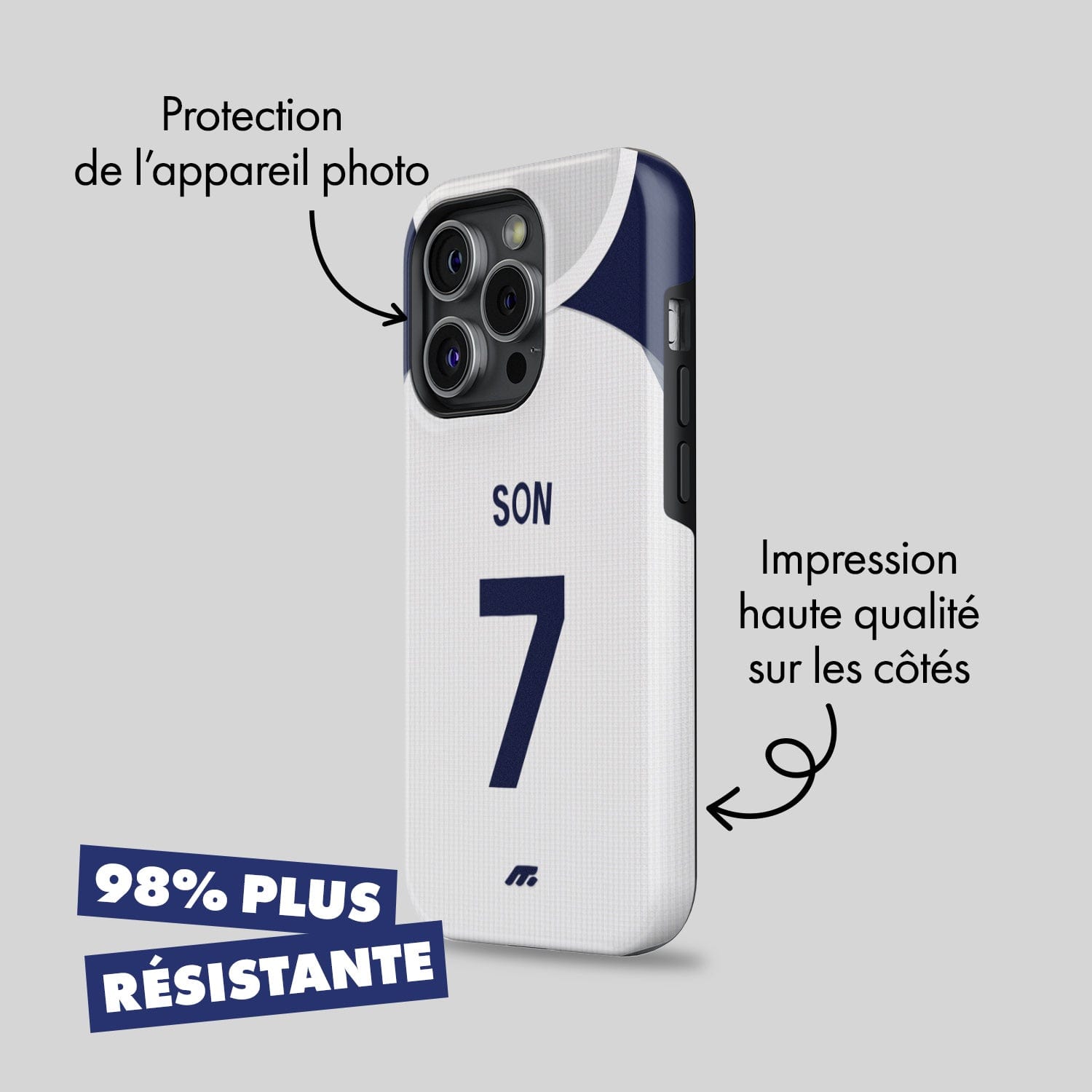 Coque de téléphone TOTTENHAM personnalisable pour téléphone