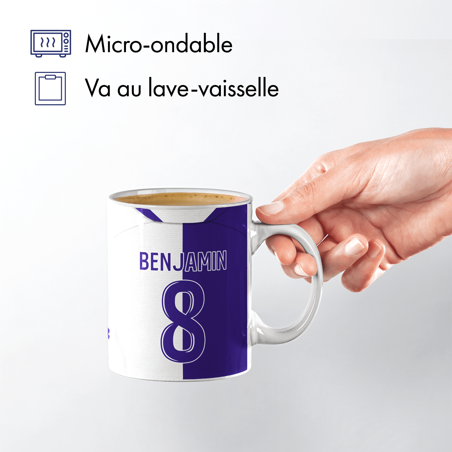Mug Toulouse FC football personnalisable