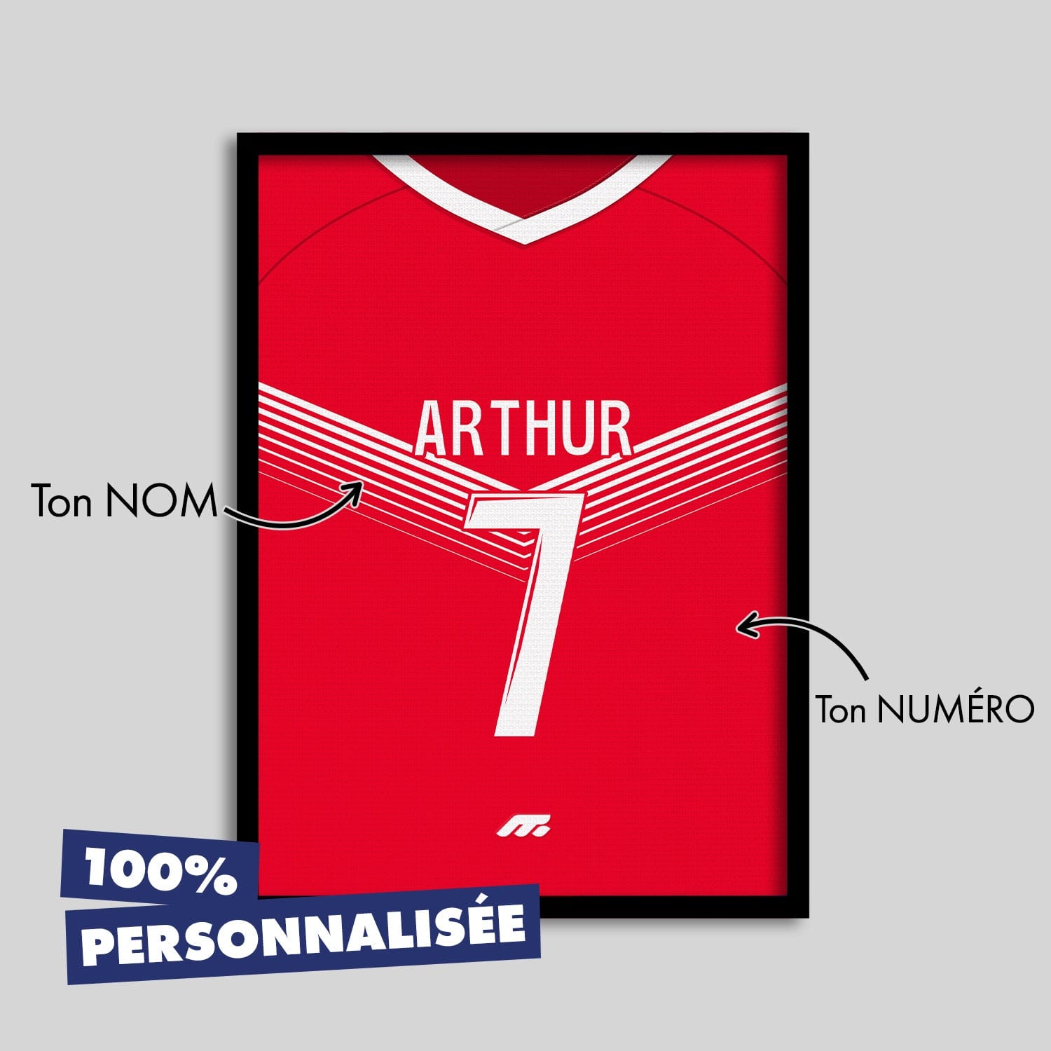 Affiche VALENCIENNES football personnalisable à imprimer