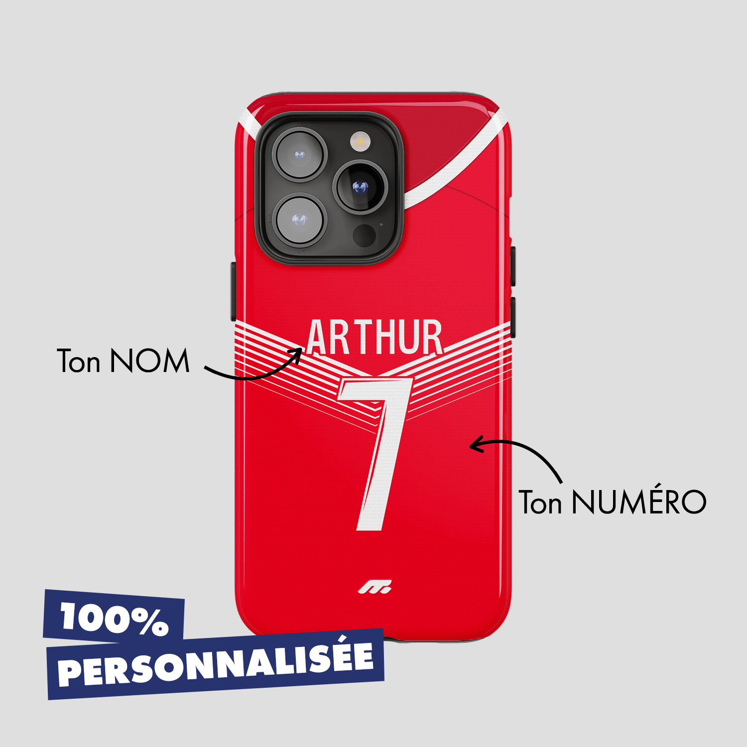 Coque Valenciennes football personnalisable pour téléphone - iPhone, Samsung, Google, Xiaomi, Oppo