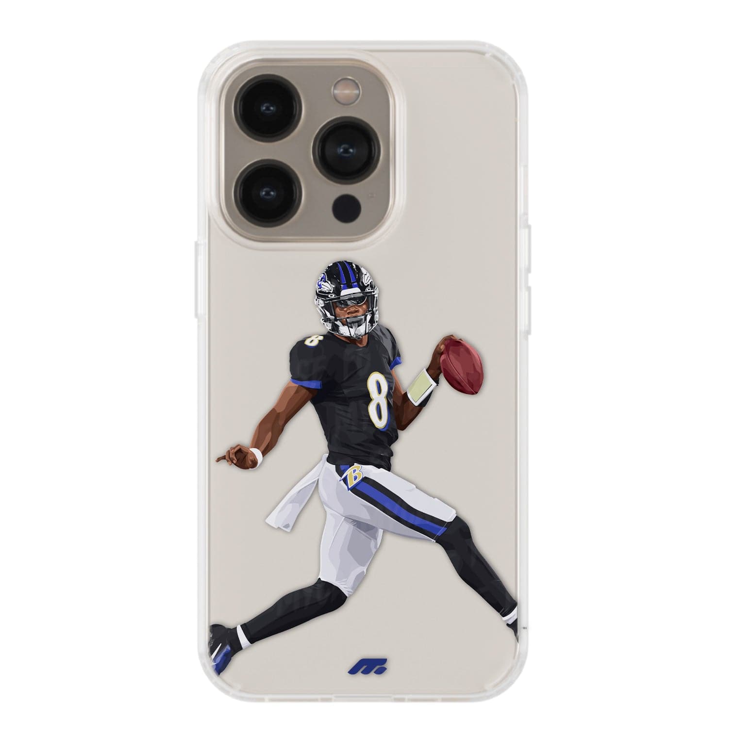 Coque Lamar Jackson de Football américain Baltimore Ravens