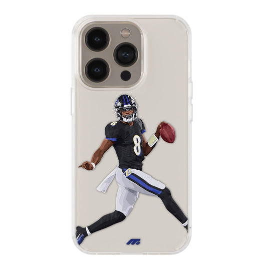 Coque Lamar Jackson de Football américain Baltimore Ravens