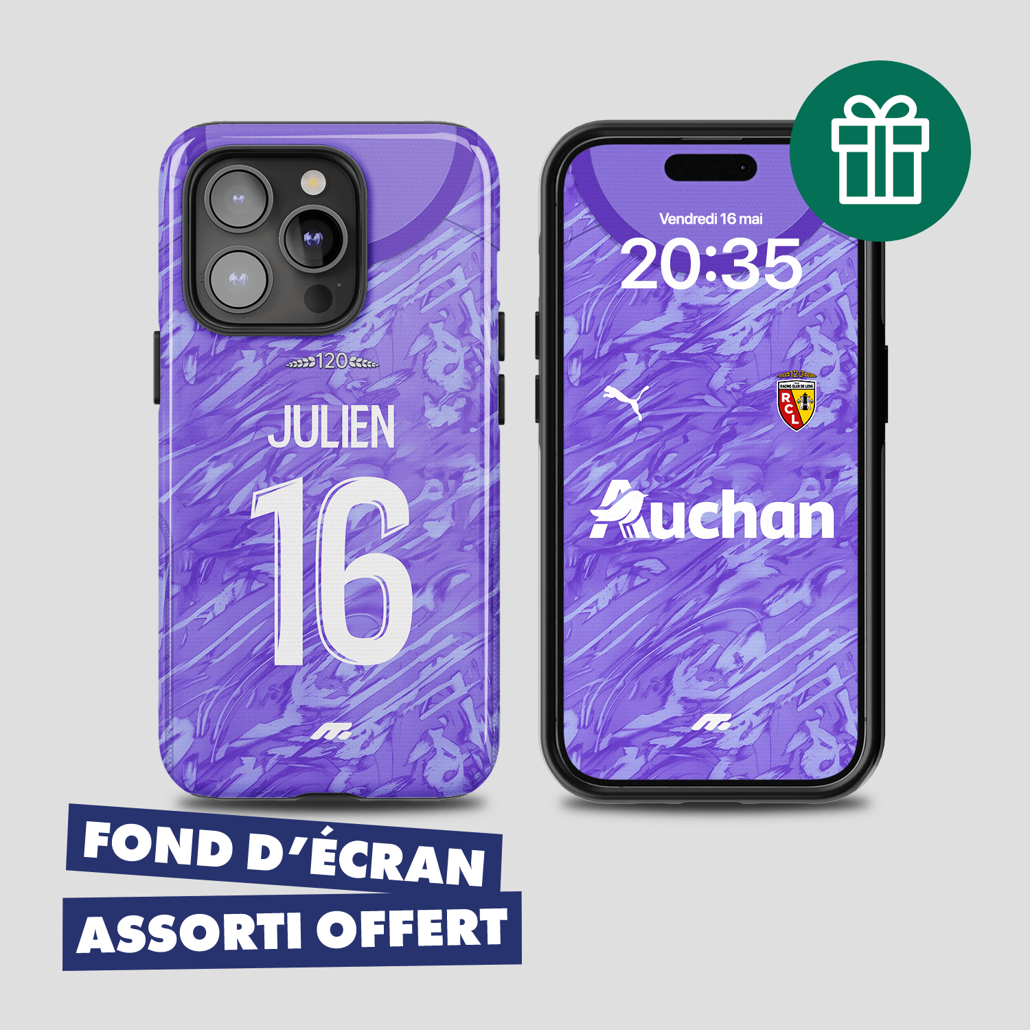 Coque de téléphone LENS personnalisable pour téléphone