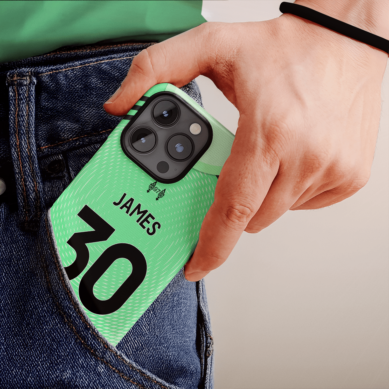 Coque de téléphone LIVERPOOL personnalisable pour téléphone