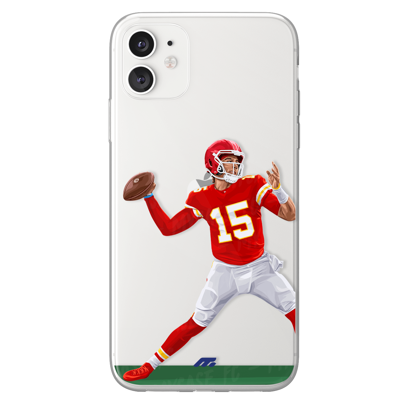 Coque Pat Mahomes de Football américain Kansas Chiefs