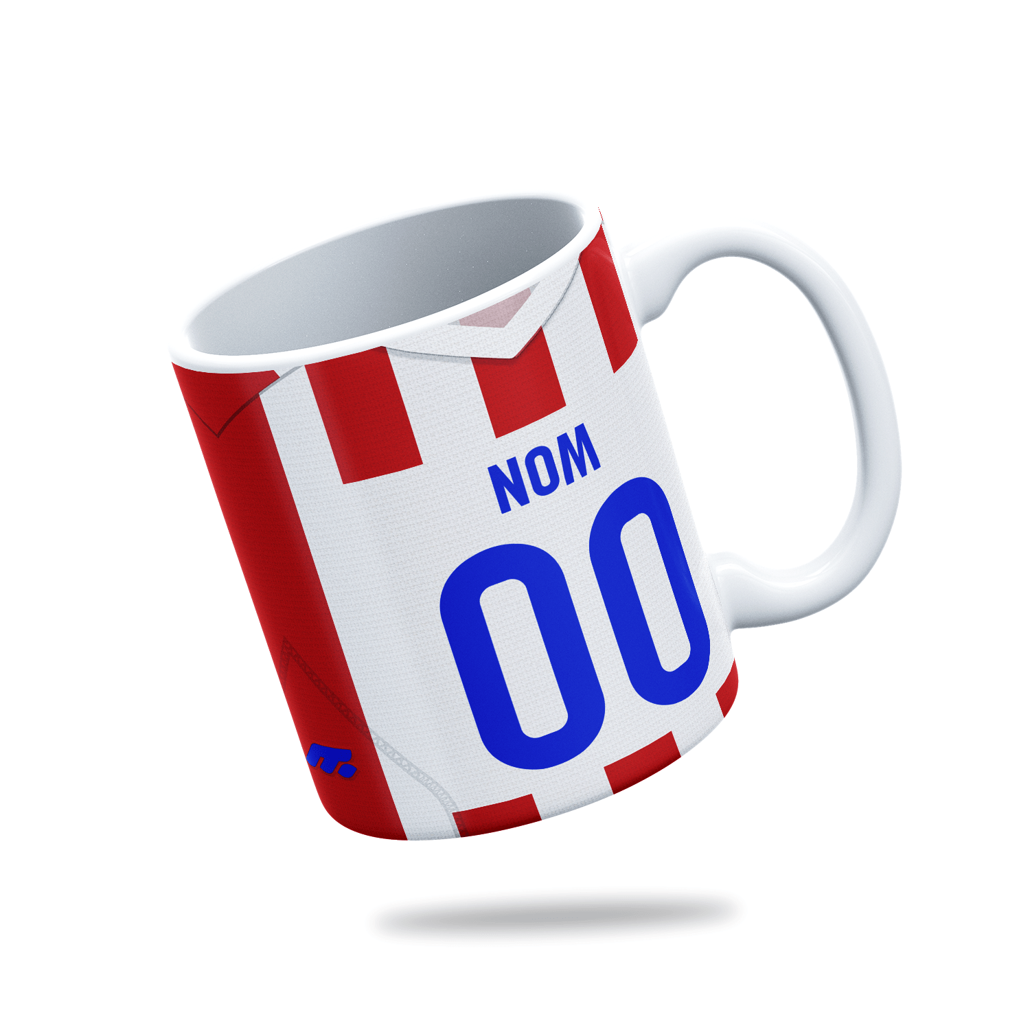 Mug Atletico Madrid football personnalisable