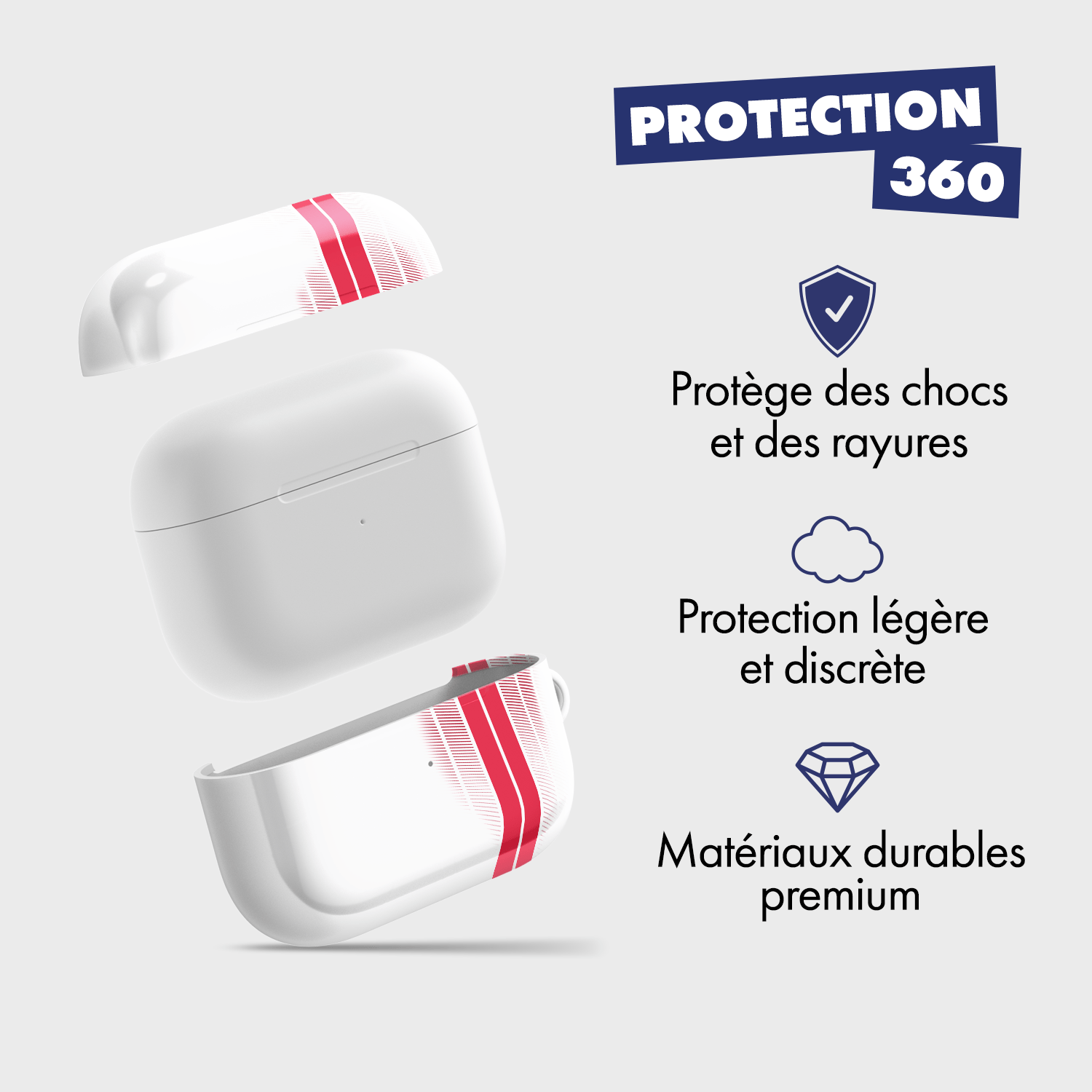 NANCY - BOITIER D'ÉCOUTEURS