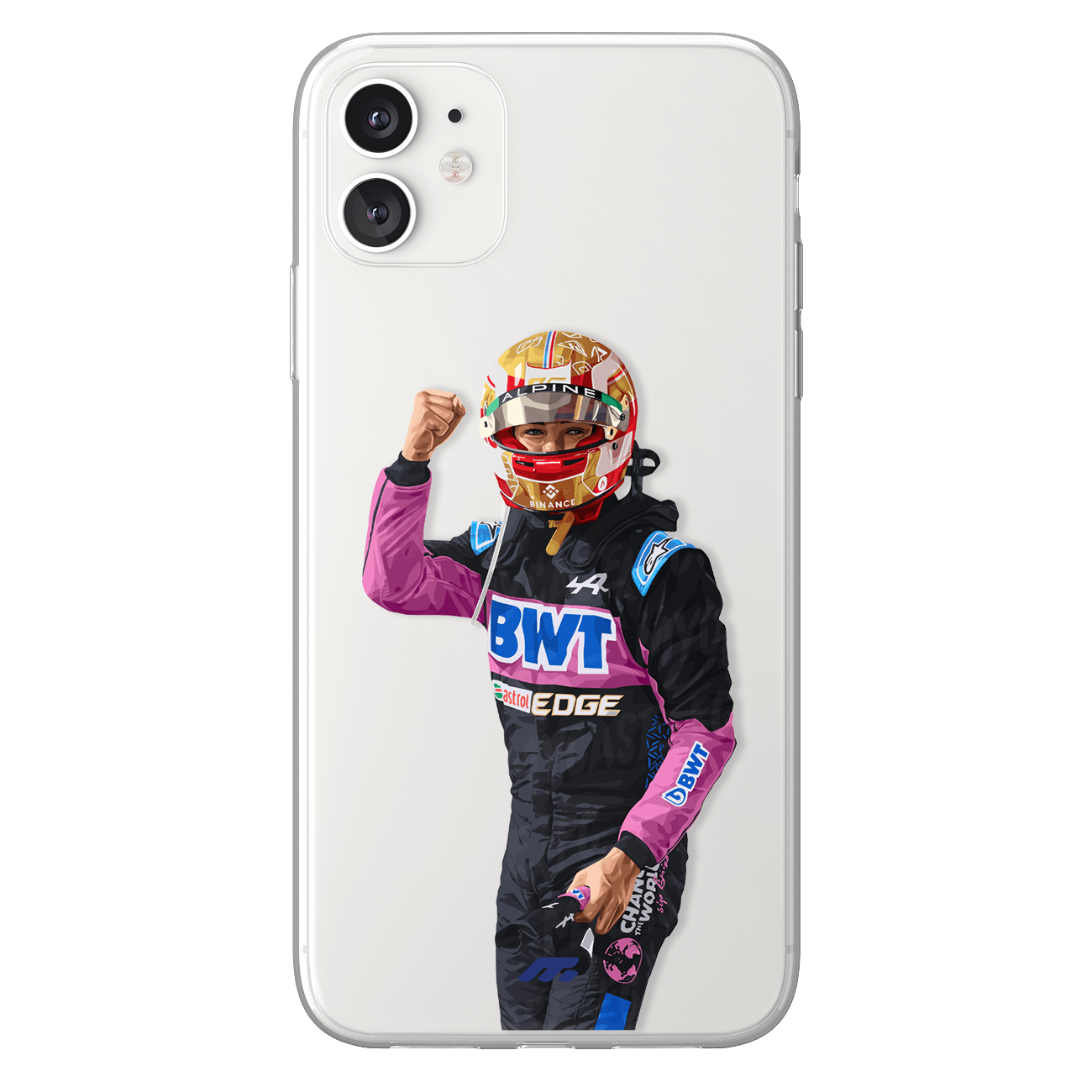 Coque Pierre Gasly de Formule 1 Alpine