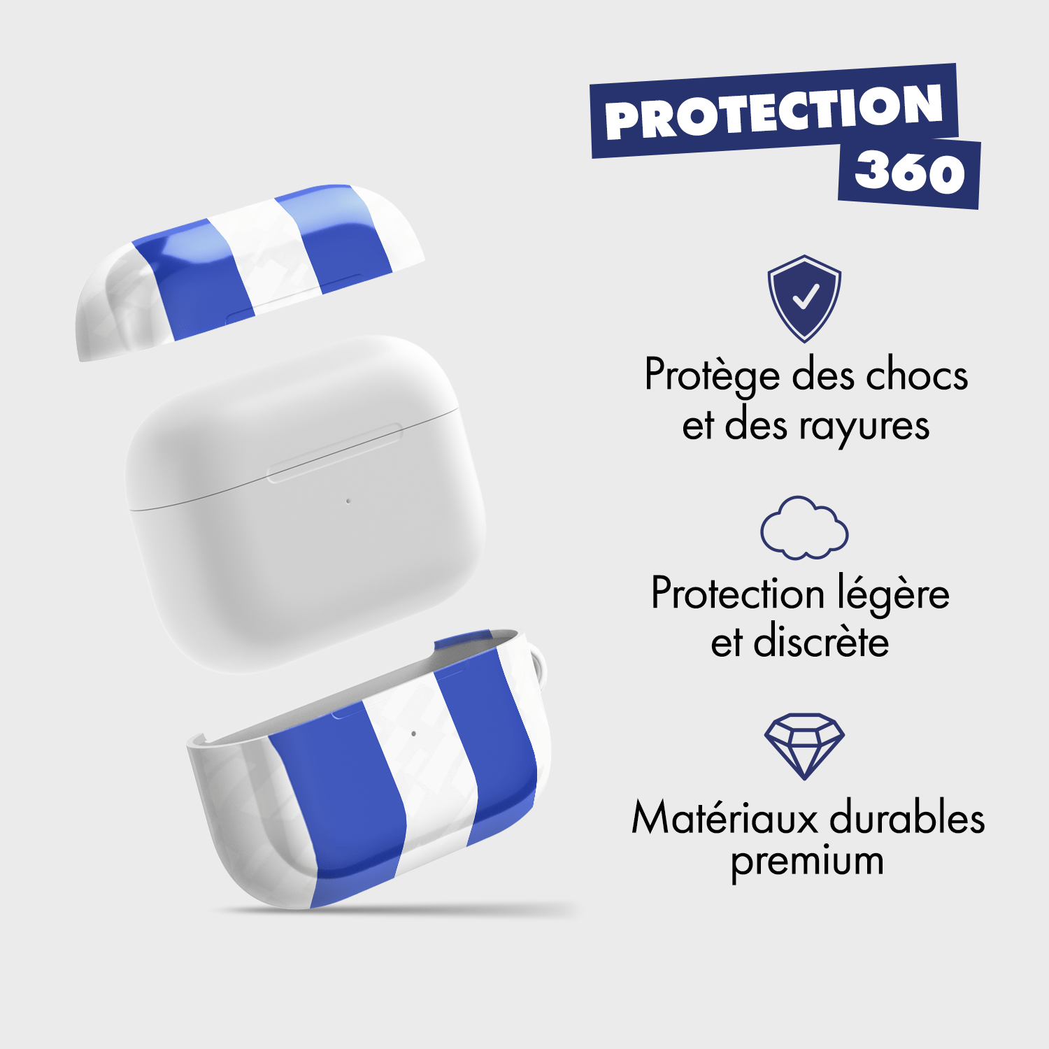 PORTO - BOITIER D'ÉCOUTEURS