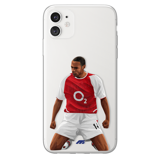 Coque Thierry Henry de Football Arsenal FC