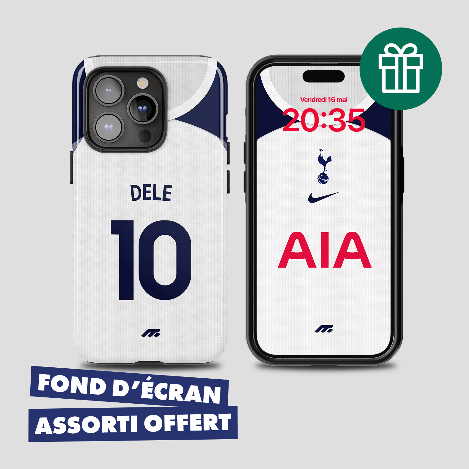 Coque de téléphone TOTTENHAM personnalisable pour téléphone