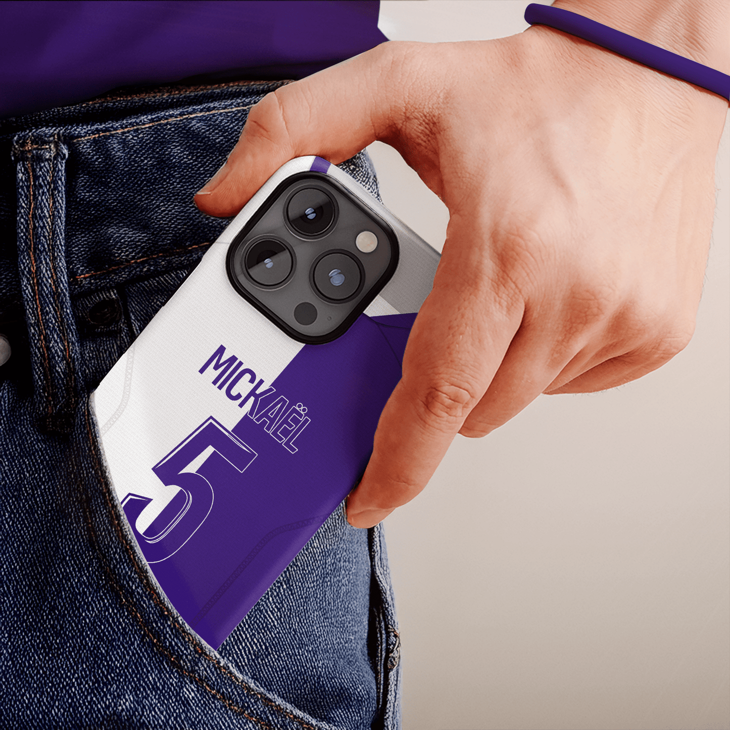 Coque Toulouse FC football personnalisable pour téléphone