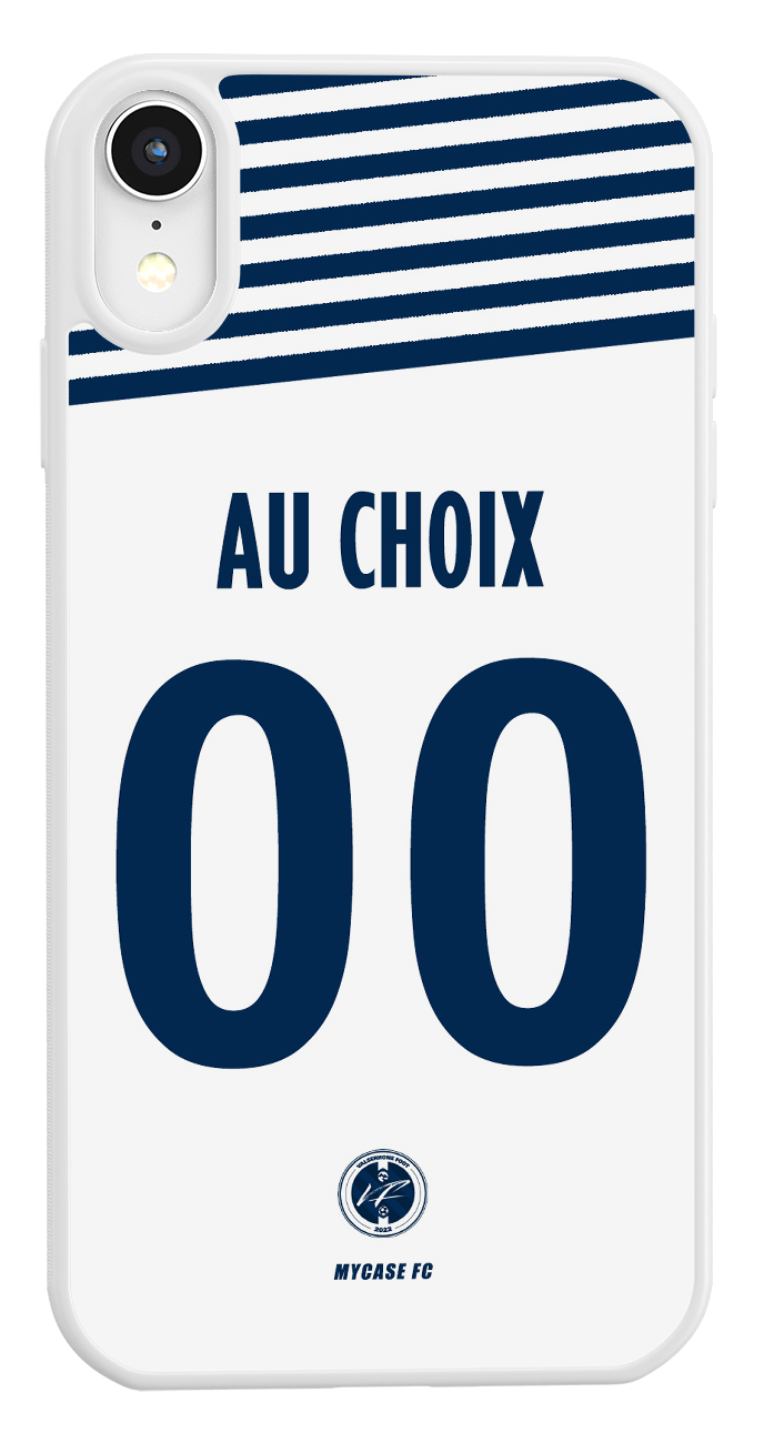 Coque football personnalisable pour téléphone - iPhone, Samsung, Google, Xiaomi, Oppo