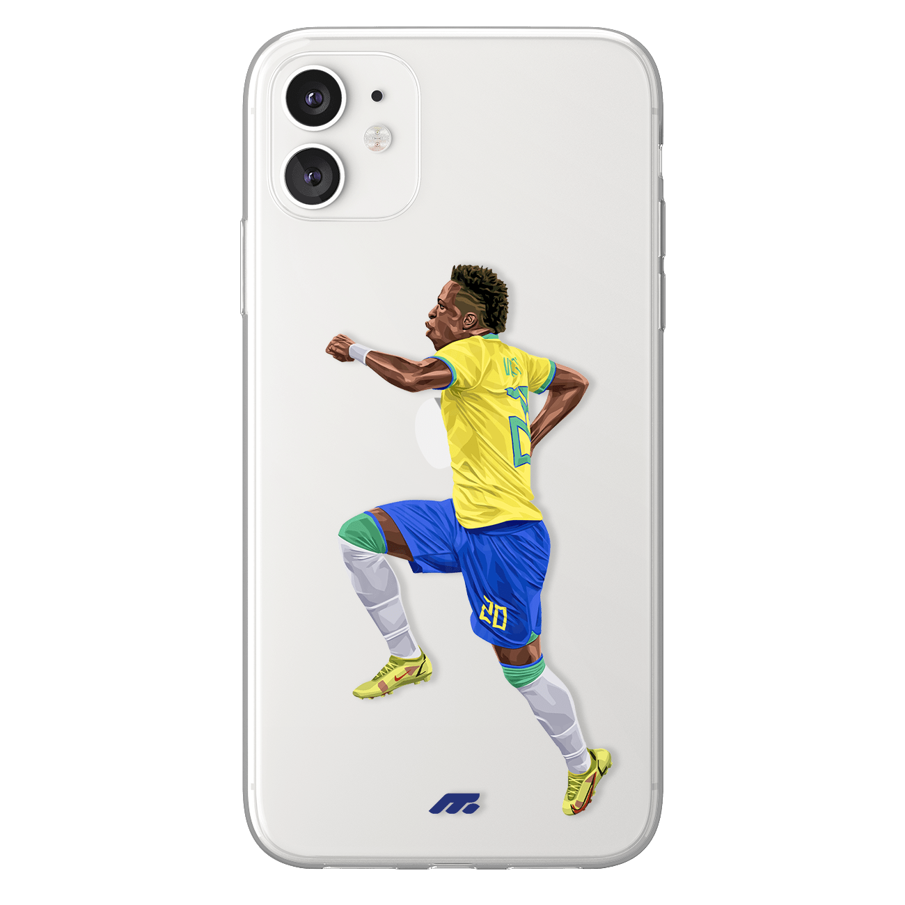 Coque Vinicius Jr de Football Brésil