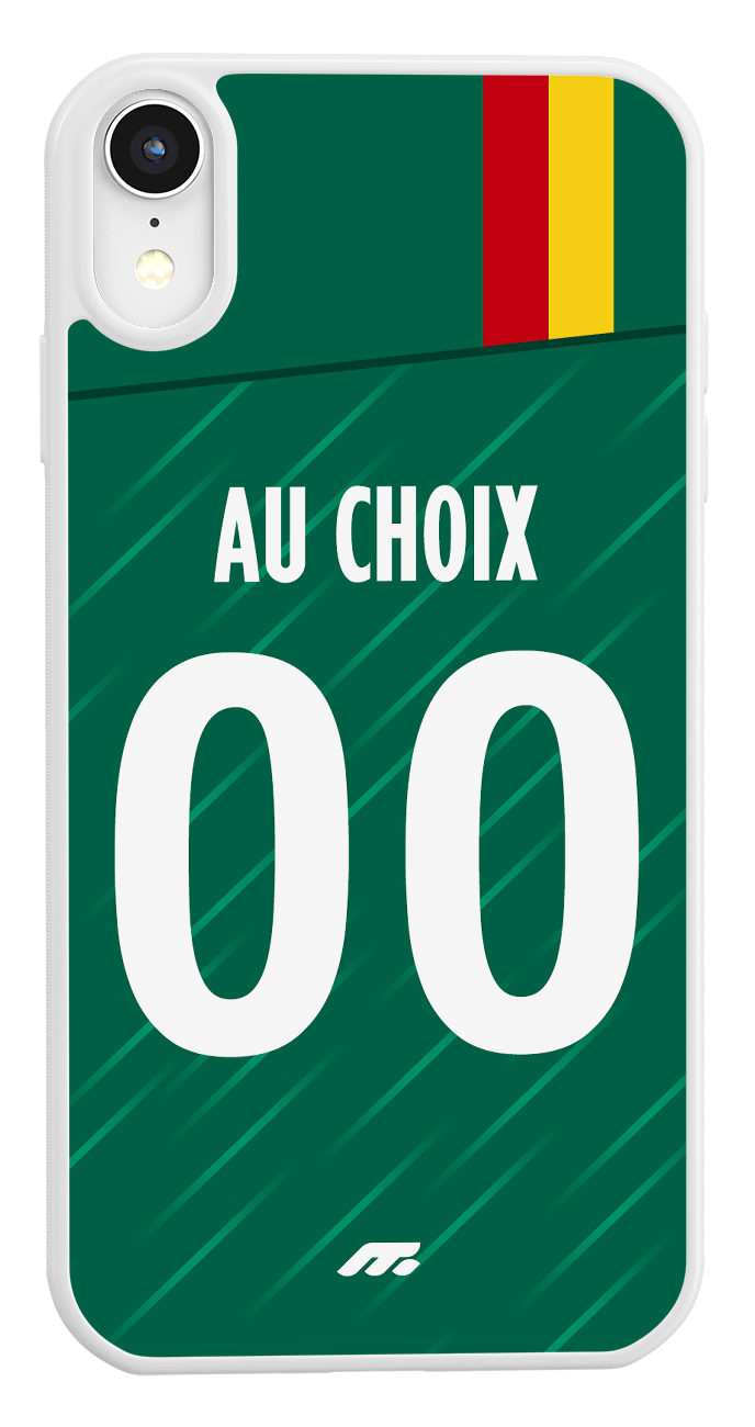 Coque Cameroun football personnalisable pour téléphone - iPhone, Samsung, Google, Xiaomi, Oppo