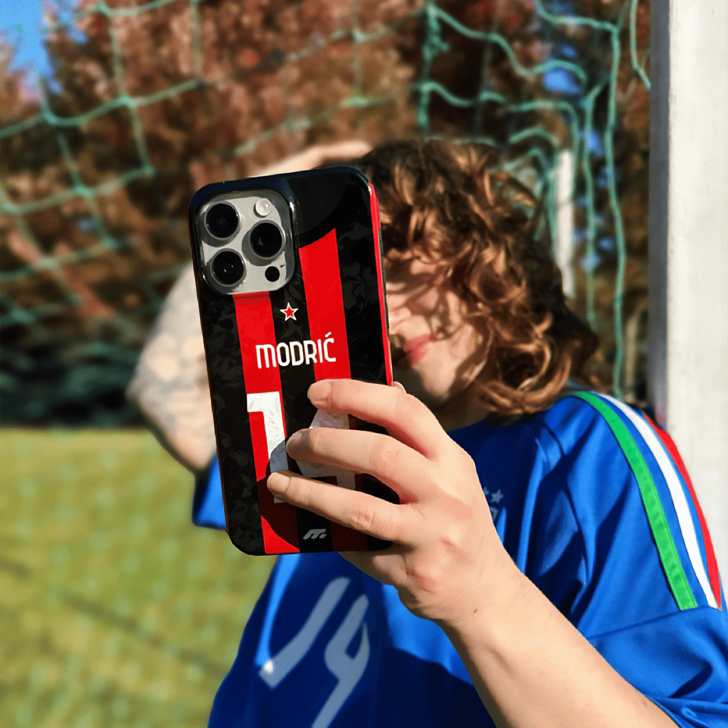 Coque de téléphone Ac Milano personnalisé de football