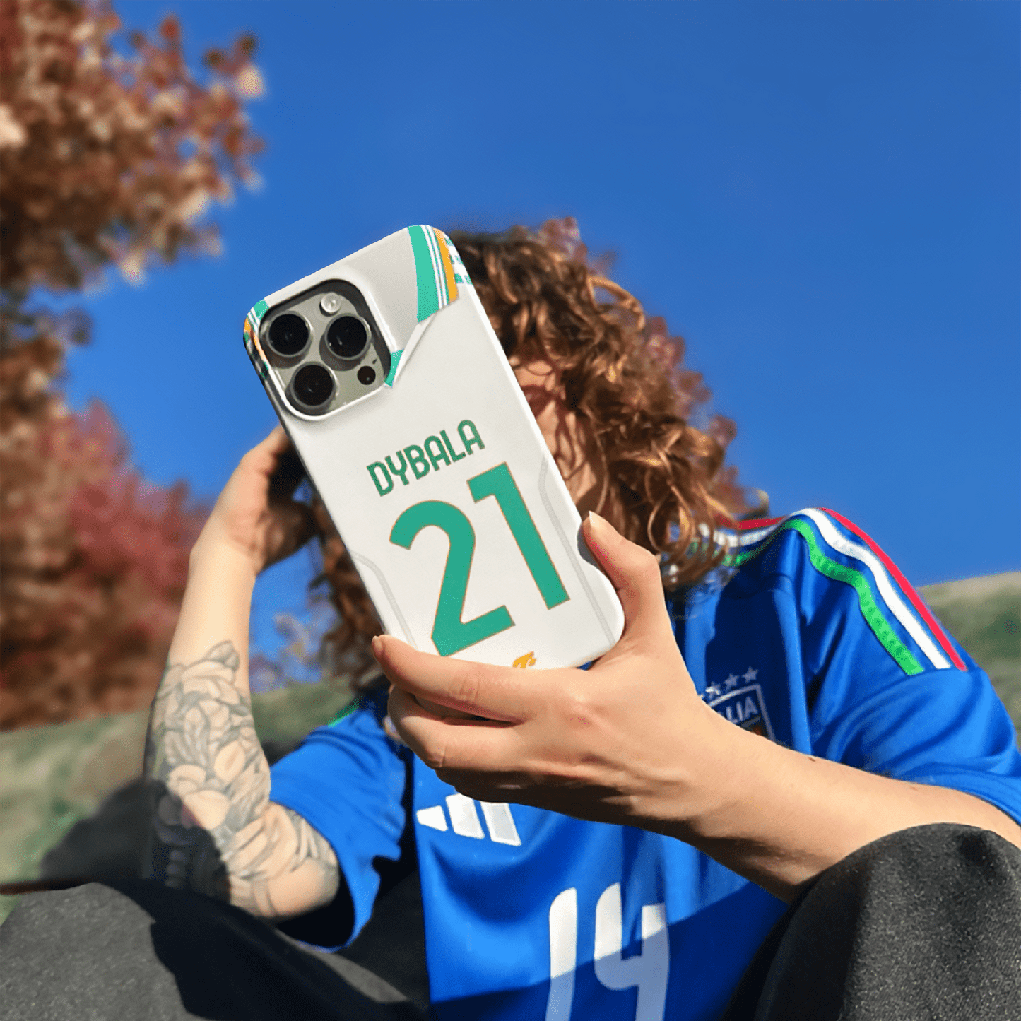 Coque de téléphone Roma personnalisé de football