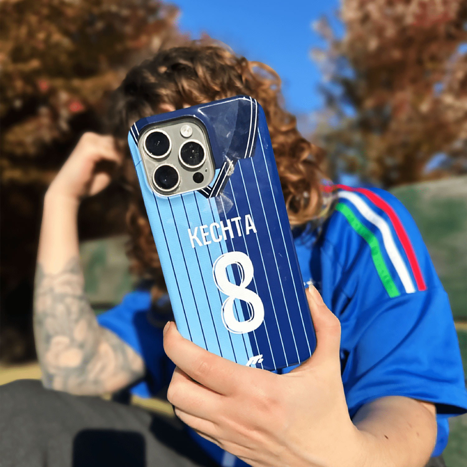 Coque de téléphone Le Havre personnalisé de football