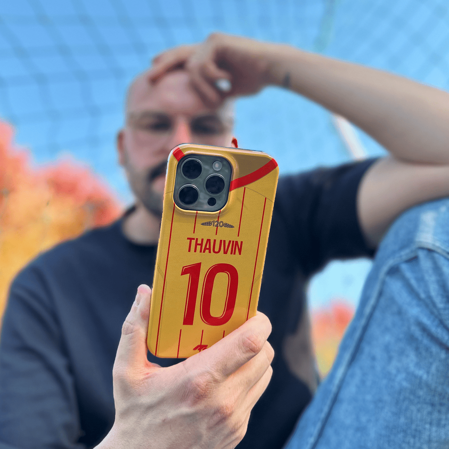 Coque de téléphone Racing Club De Lens personnalisé de football