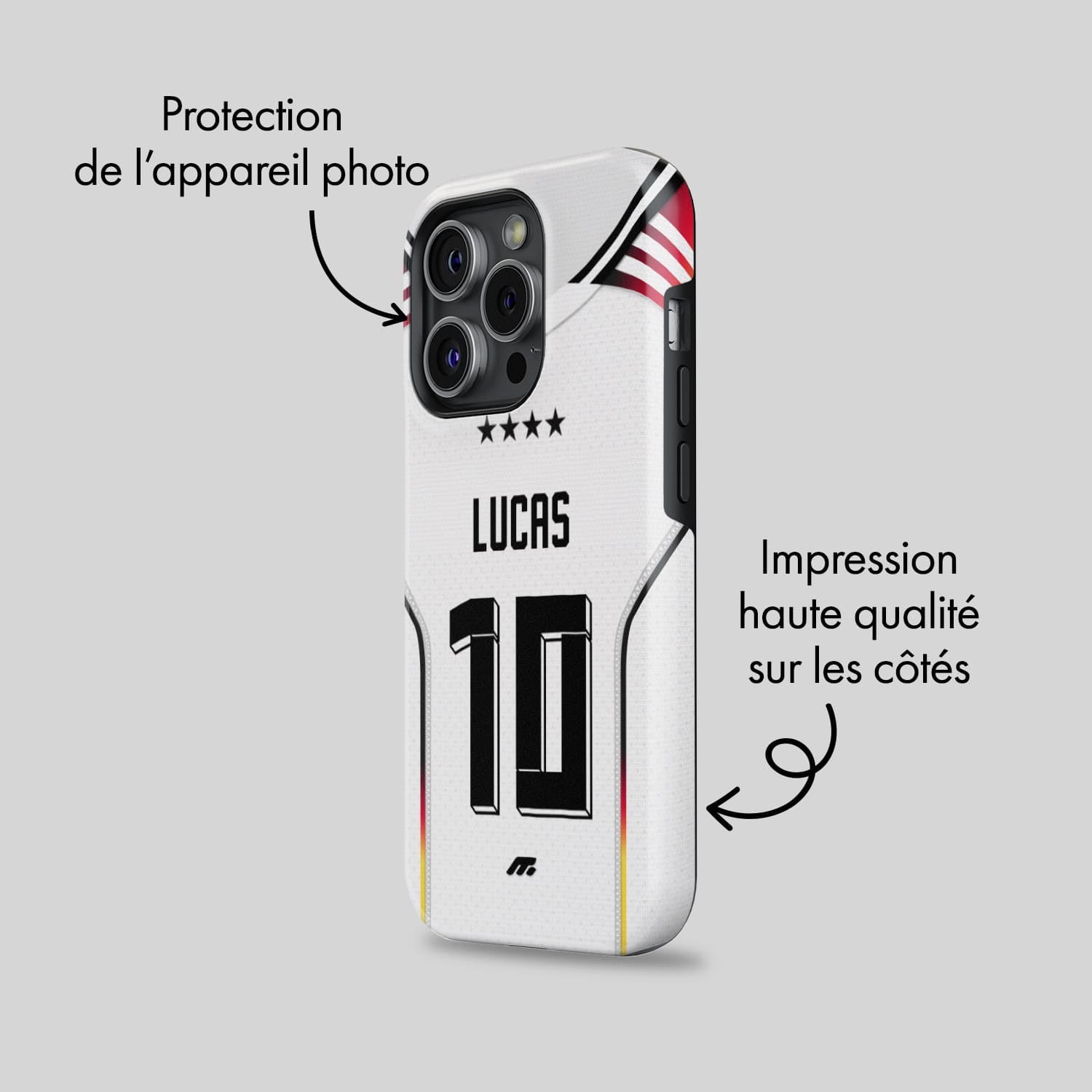 Coque  Allemagne football personnalisable pour téléphone