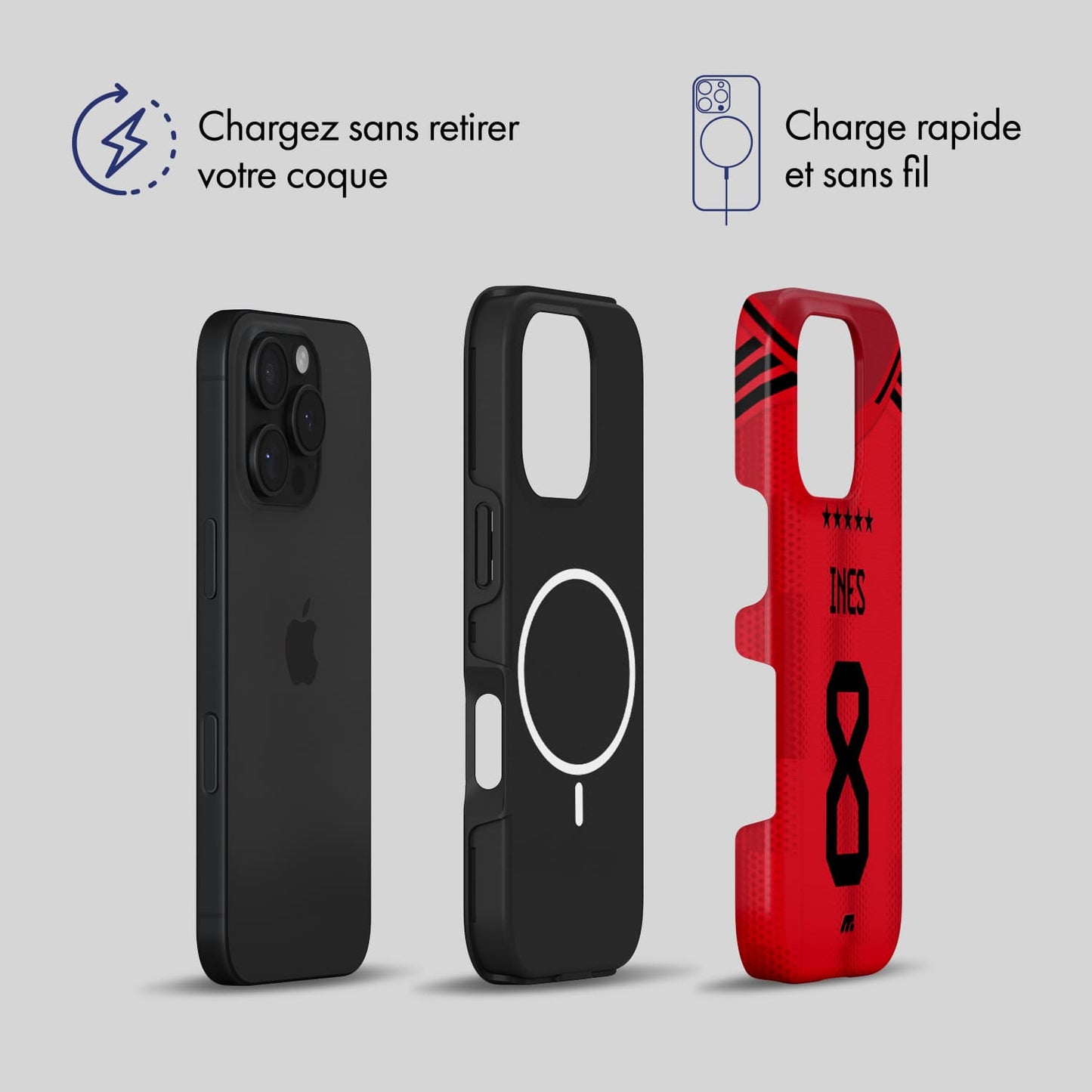 Coque de téléphone Magsafe Bayern Munich personnalisée