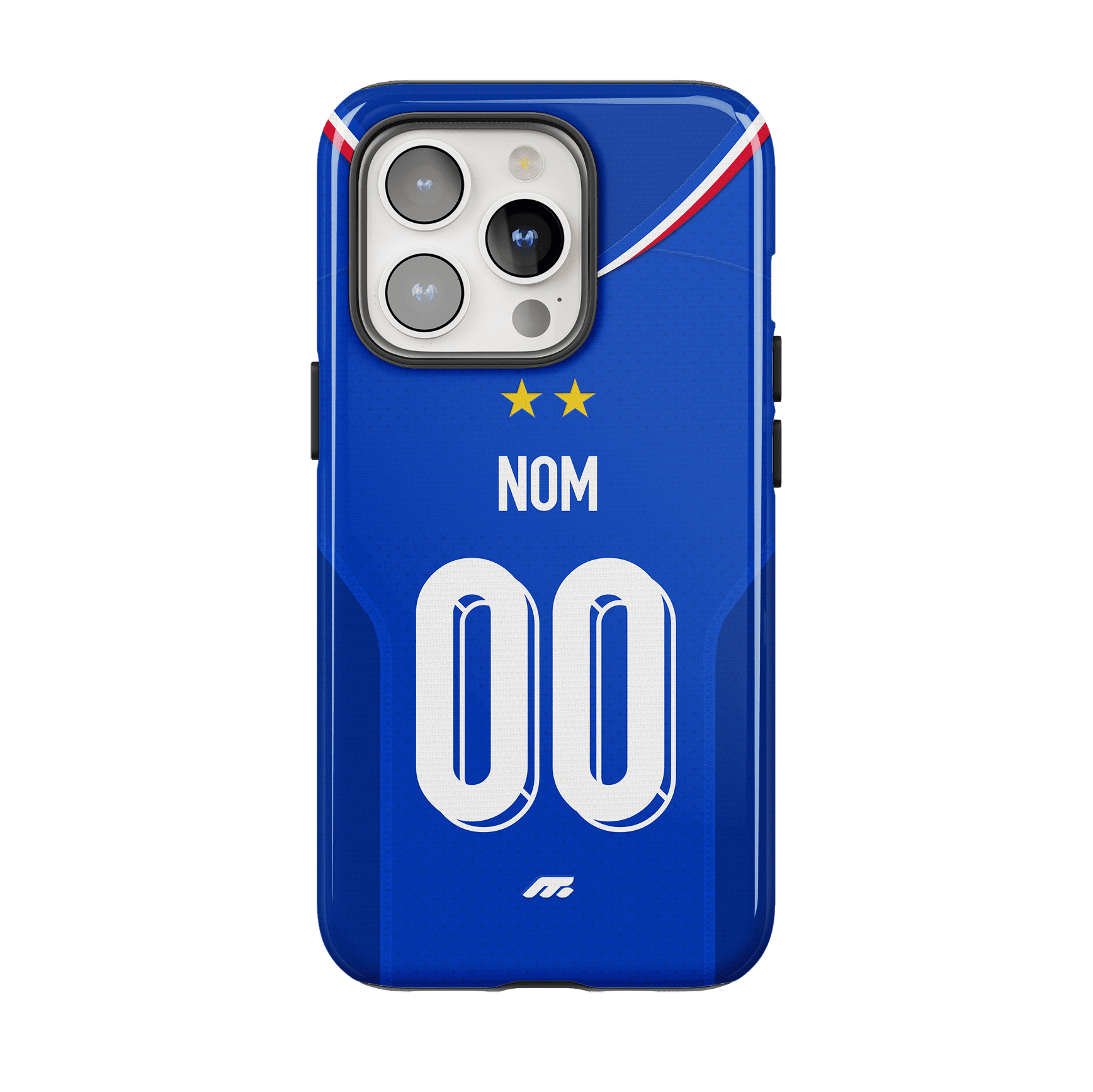 Coque Equipe de France football personnalisable pour téléphone