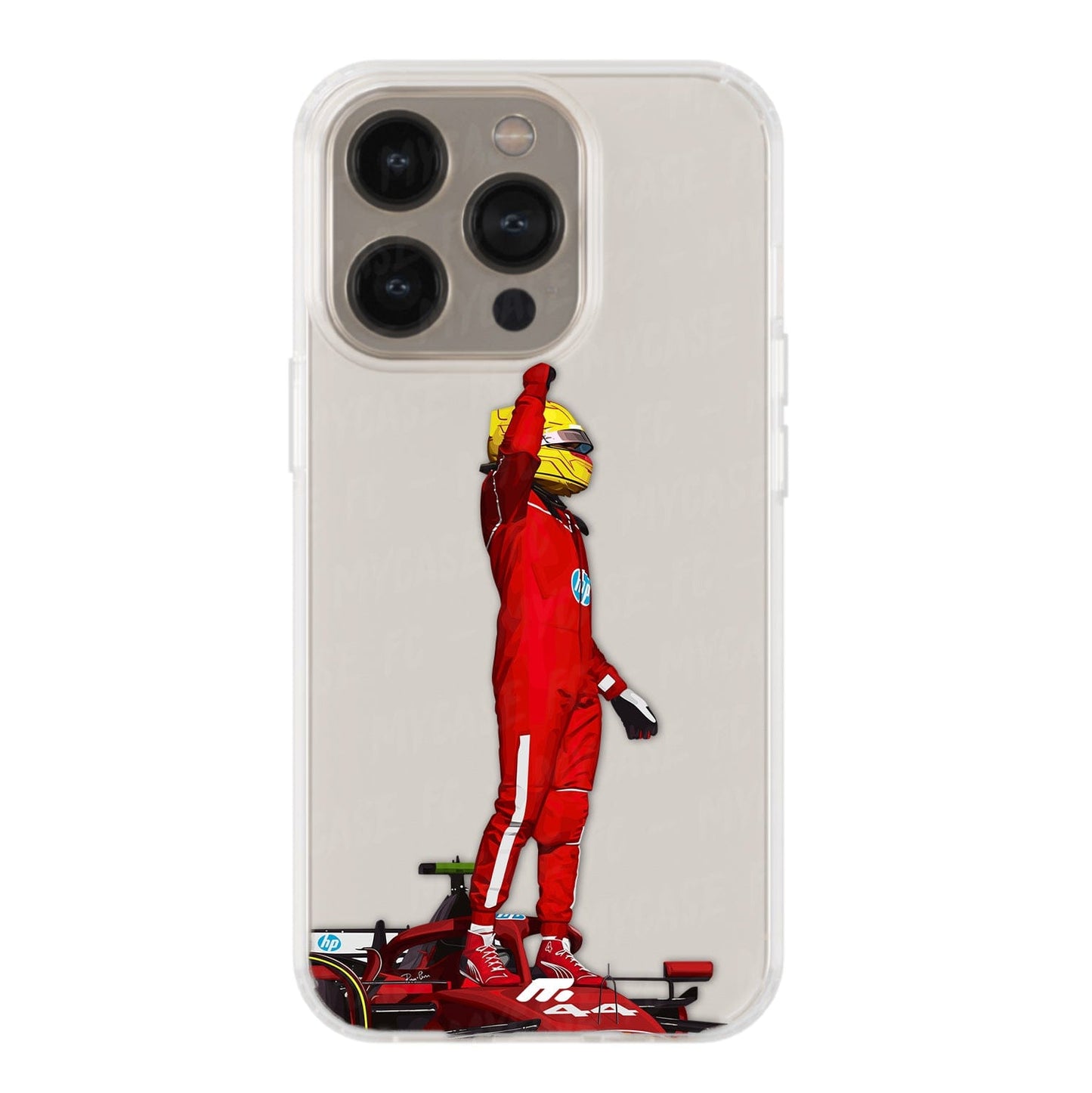 Coque Lewis Hamilton de Formule 1 Ferrari