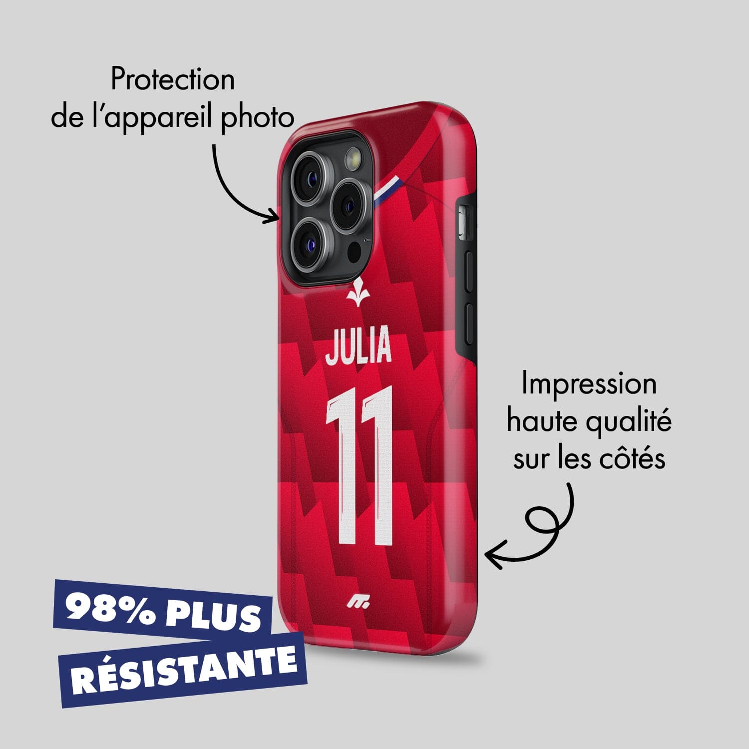 Coque LOSC football personnalisable pour téléphone