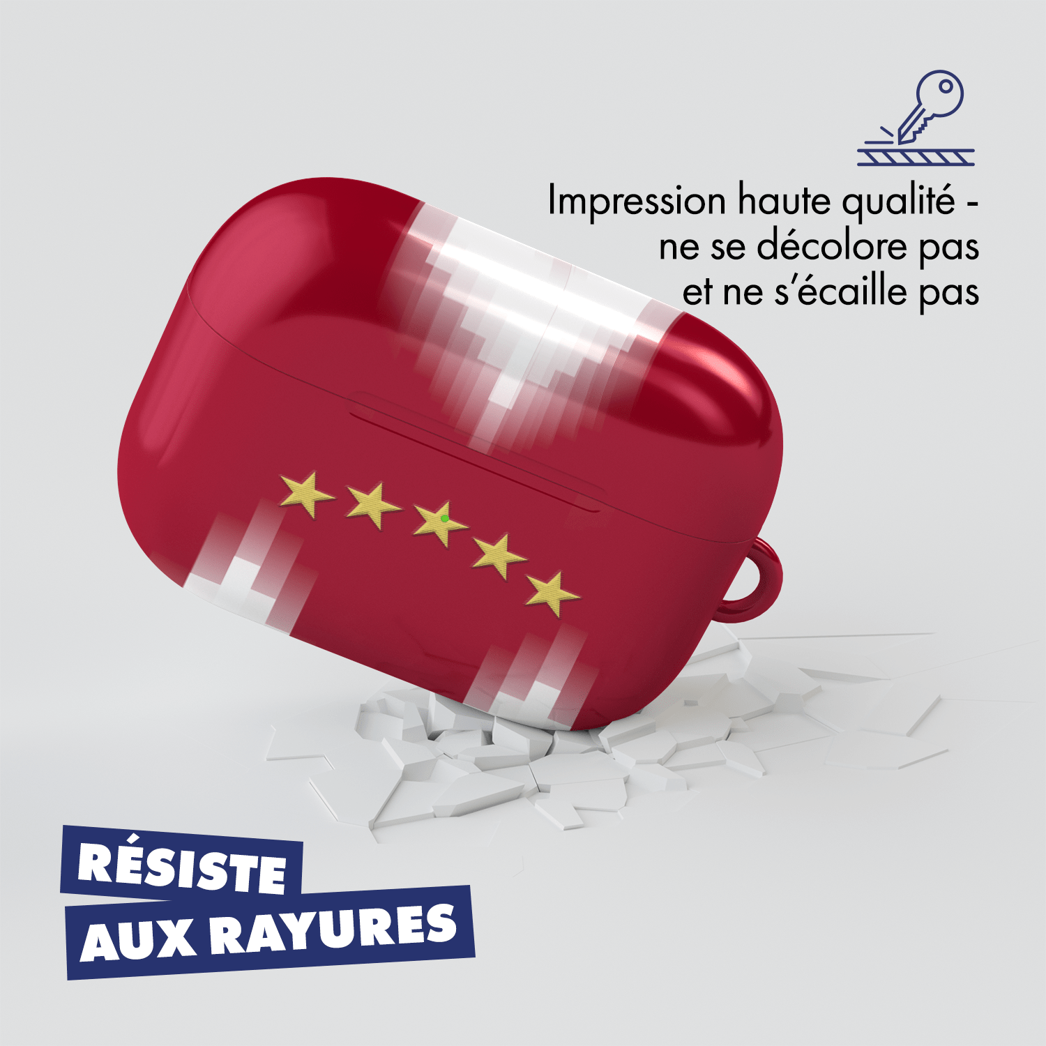 Coque pour AirPods & Samsung buds football Bayern Munich