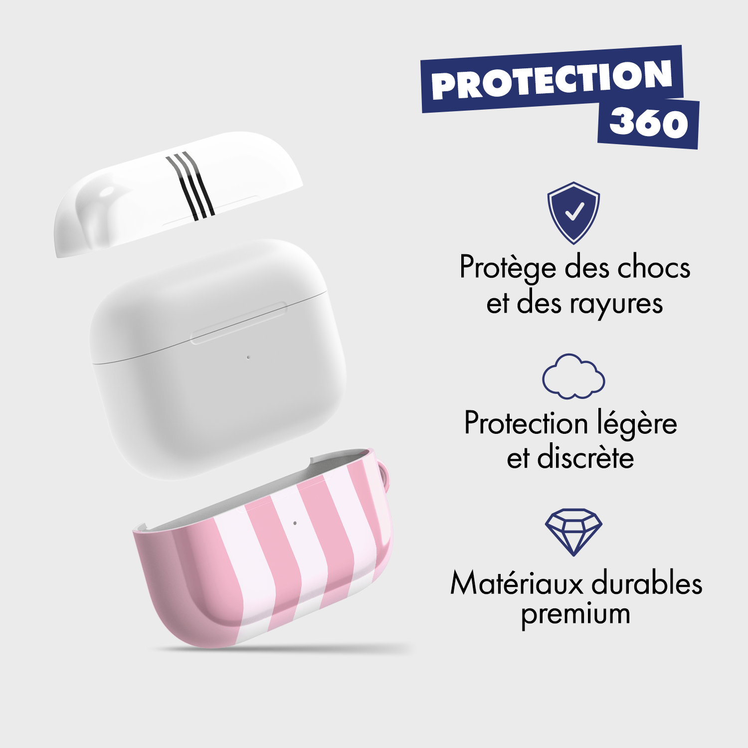 INTER MIAMI - BOITIER D'ÉCOUTEURS