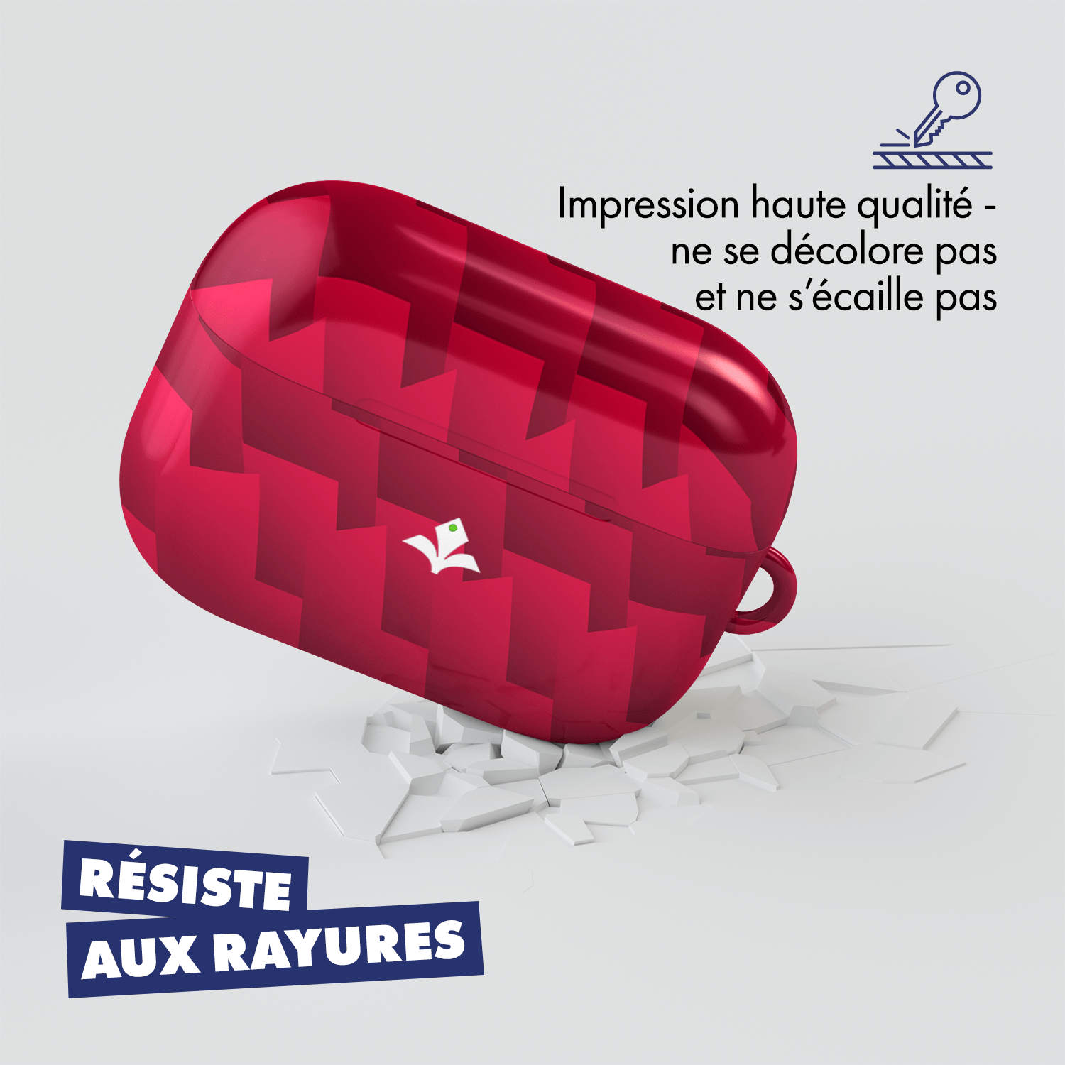 Coque pour AirPods & Samsung buds football Lille OSC