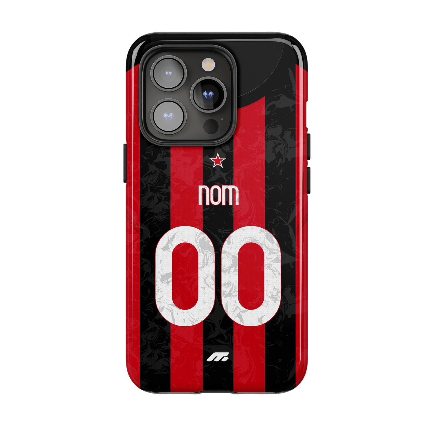 Coque AC Milan football personnalisable pour téléphone