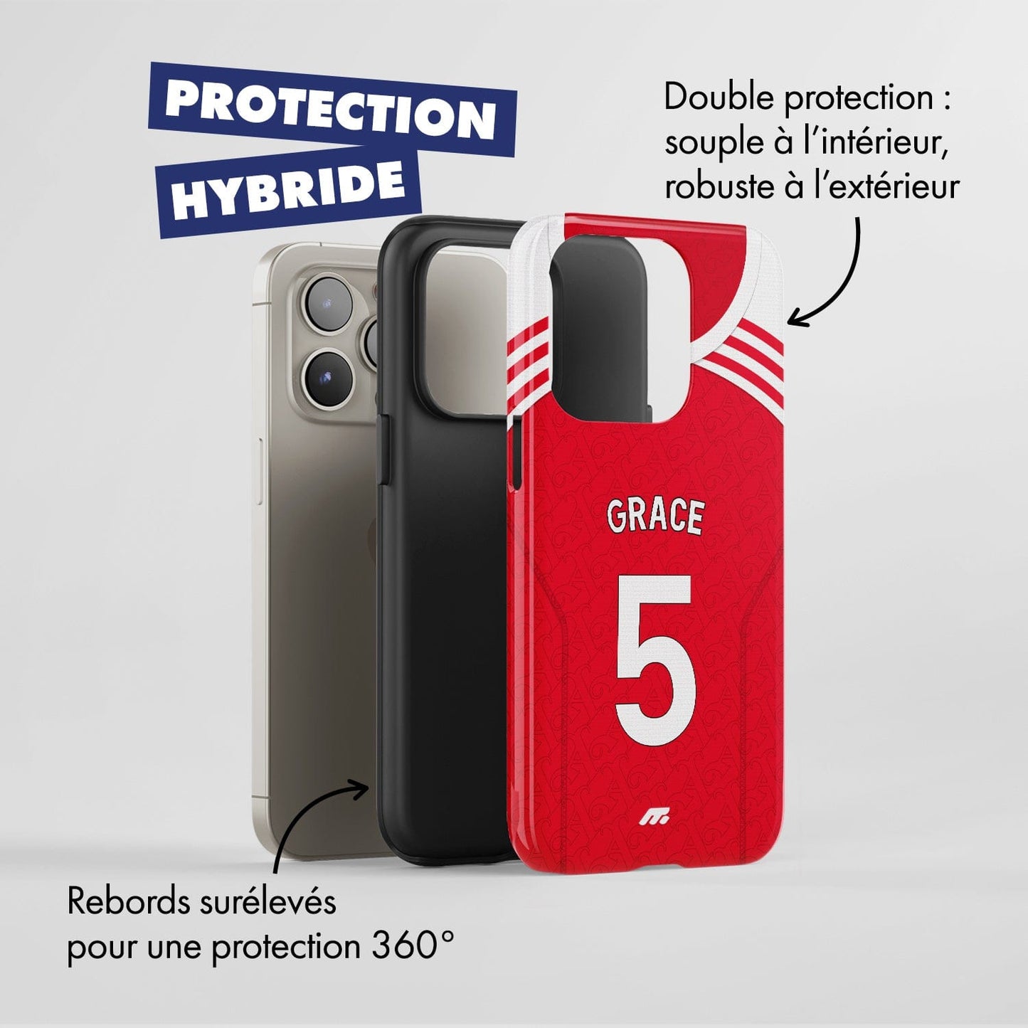 Coque Arsenal football personnalisable pour téléphone