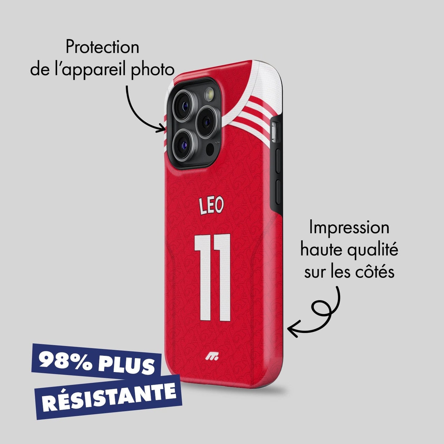 Coque Arsenal football personnalisable pour téléphone